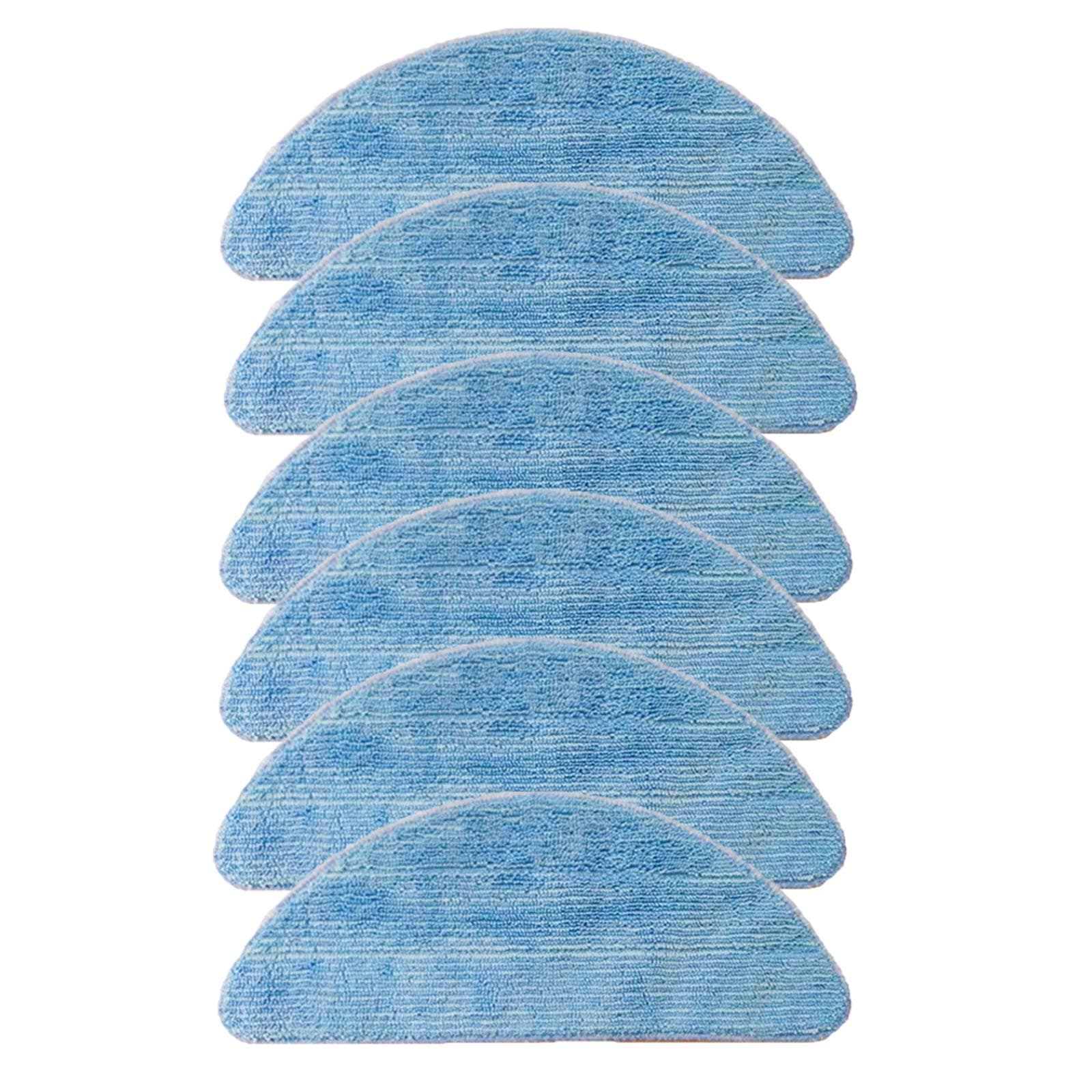 iAmoy Mop Cloth Compatible with Proscenic 830T 820S 820T 800T Robot Vacuum Cleaner,6pcs