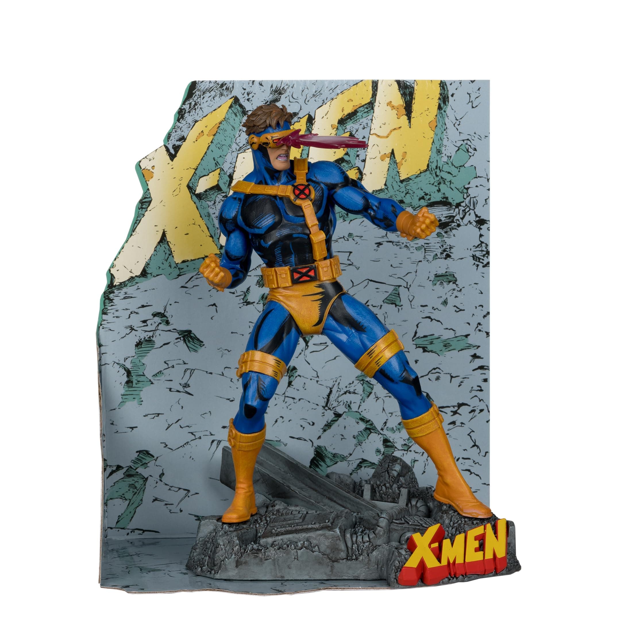 Toys - Marvel Cyclops 1:10th Scale Collectible with Scene (X-Men #1)