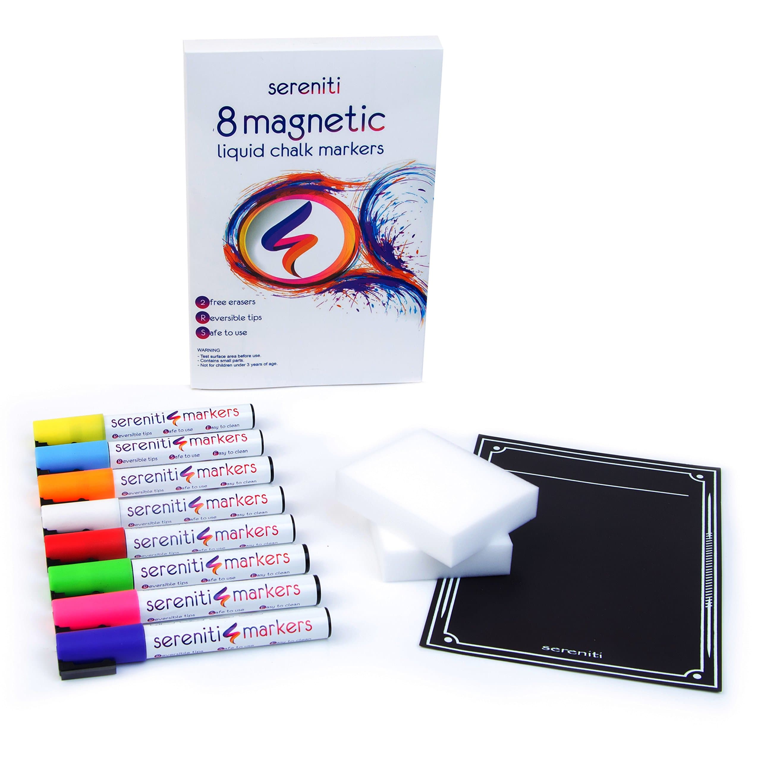 8 Magnetic Dry Erase Markers with Magnetic 6x8 in List Included …