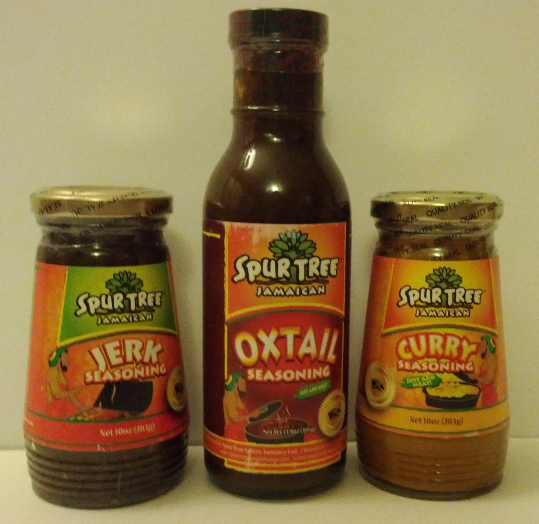 Spur Tree Jamaican Jerk, Curry & Oxtail Sauce Pack (size: s)