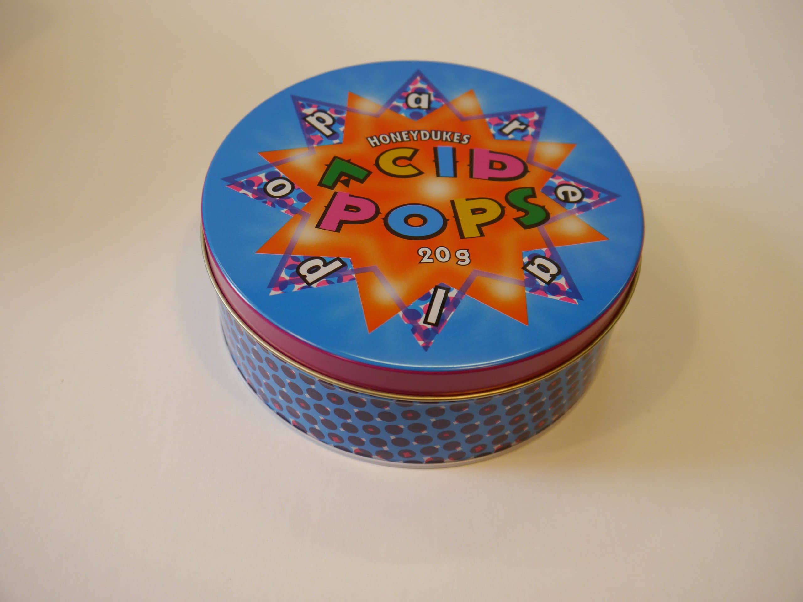 Harry Potter Acid Pops Honeydukes Tin Single