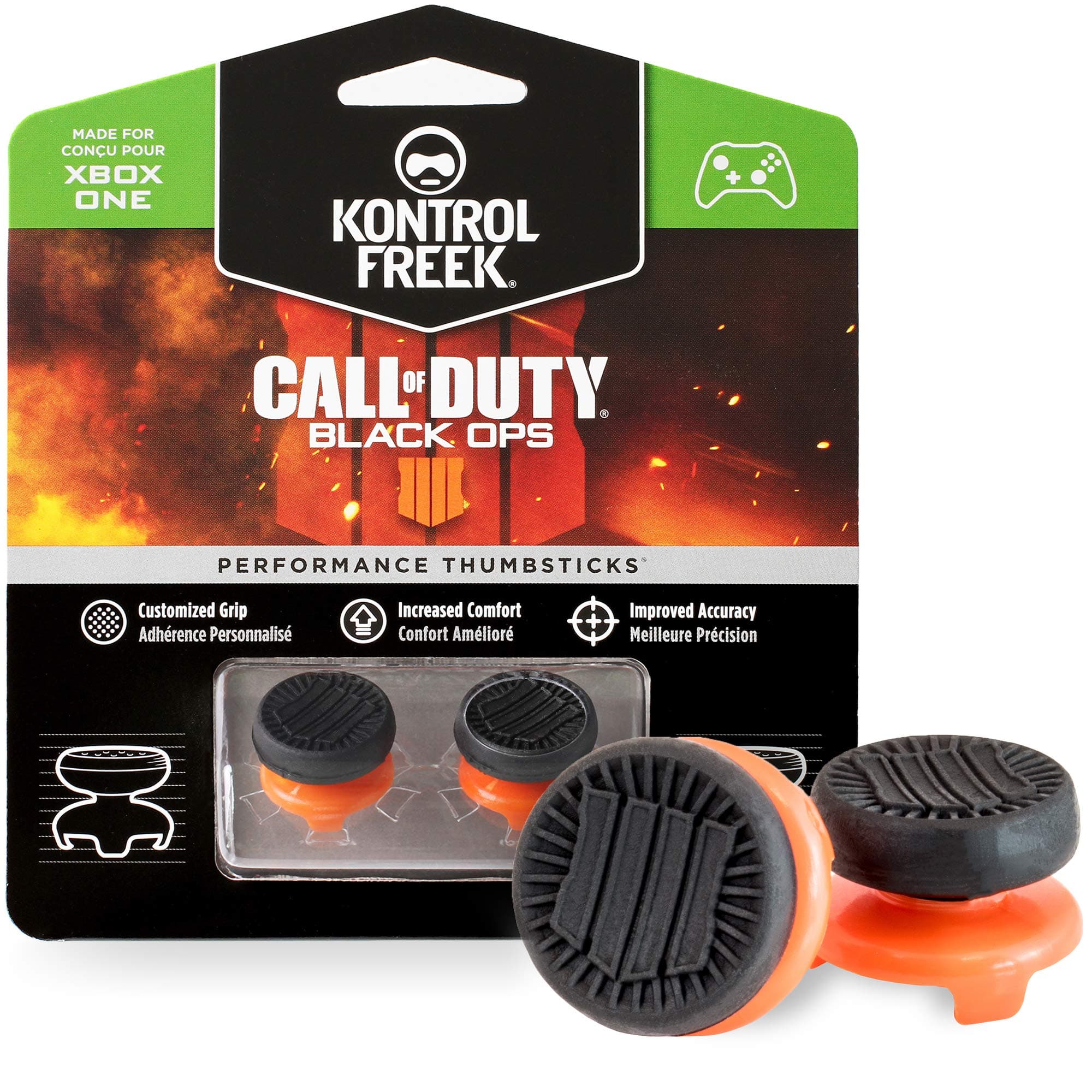 KontrolFreek Call of Duty: Black Ops 4 Performance Thumbsticks for Xbox One and Xbox Series X Controller