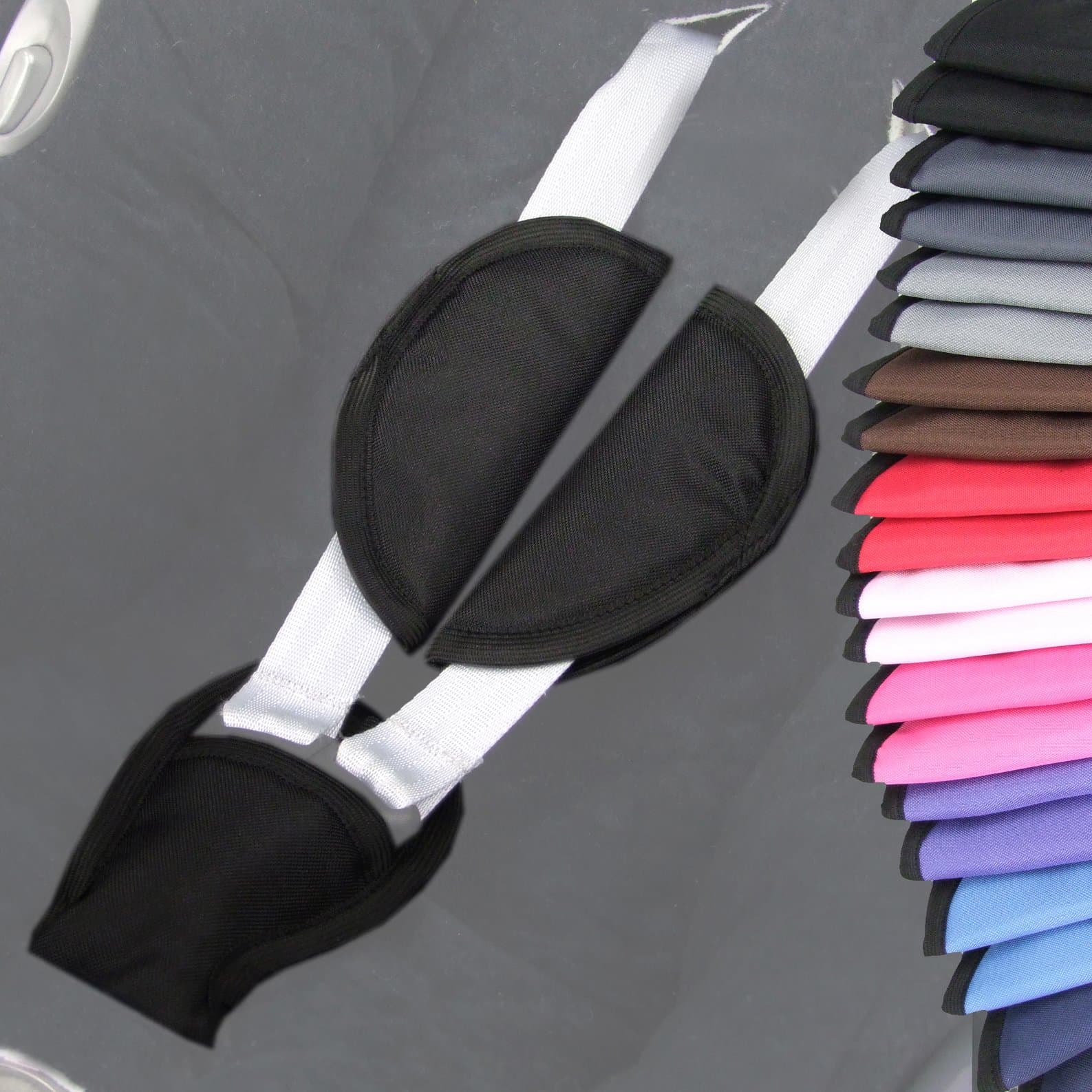 Bambini World 3 piece set SET belt pad + crotch pad for maxi-cosi baby cribs group 0 -10 colours