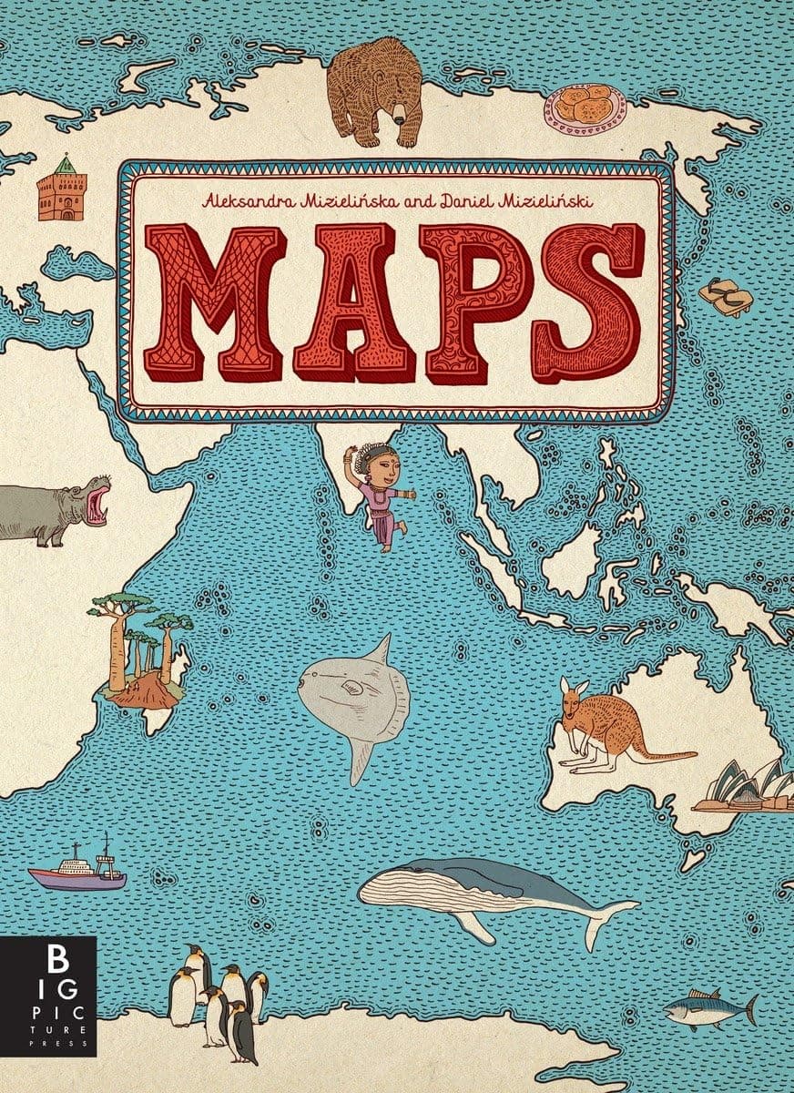 Maps Hardcover – Picture Book, 8 October 2013