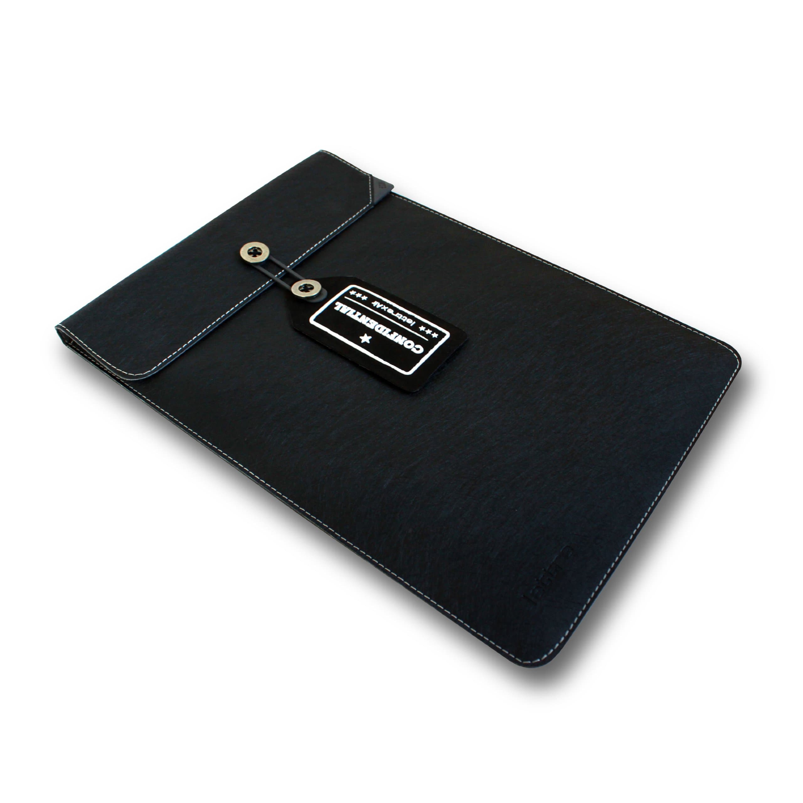 Echo Creative - Lettre Air - 13-Inch Macbook Case - (Black) ELE2B1BK001