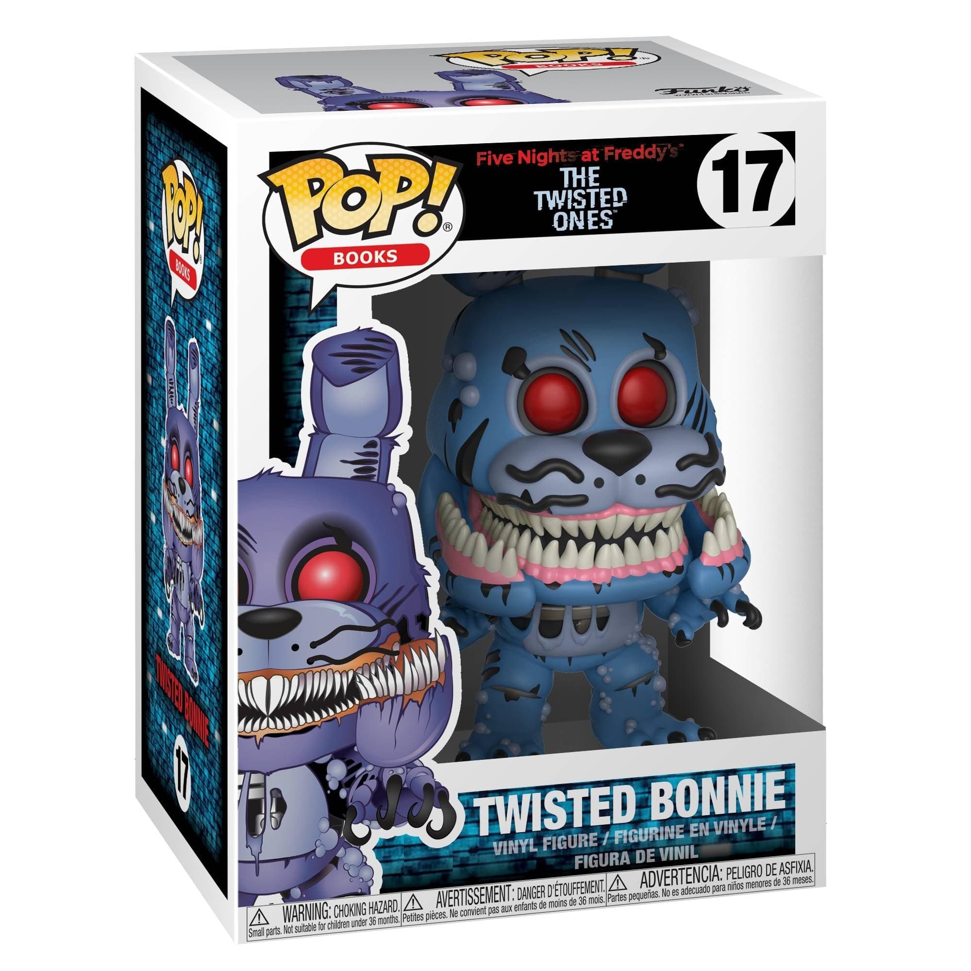 Funko POP! Books: Five Nights at Freddy's-Twisted Bonnie Collectible Figure, Multicolor