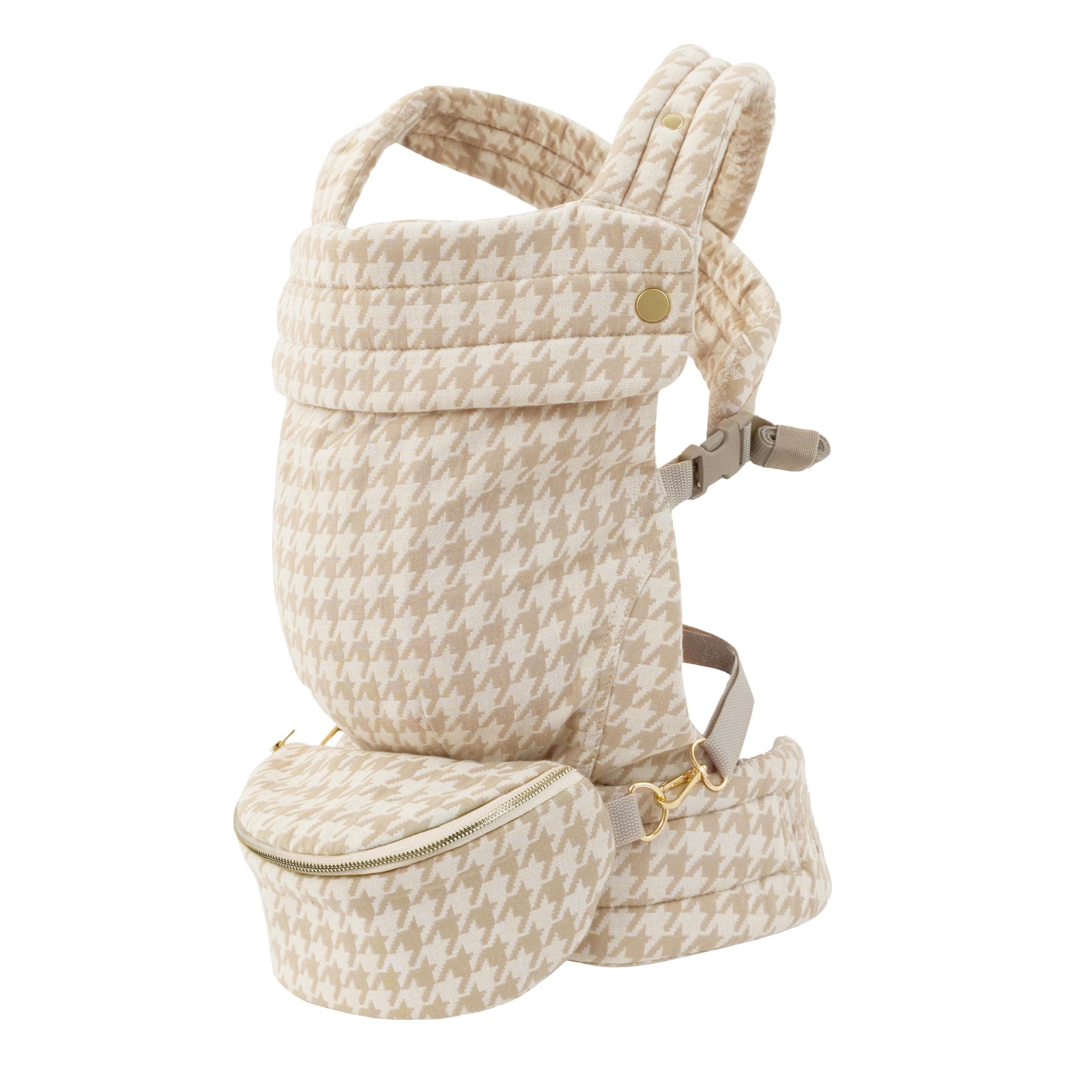 Ergonomic Baby Carrier for Newborns to Toddlers (7-35 lbs) with Adjustable Straps and Belt Bag – Comfortable, Versatile, and Stylish Babywearing Solution