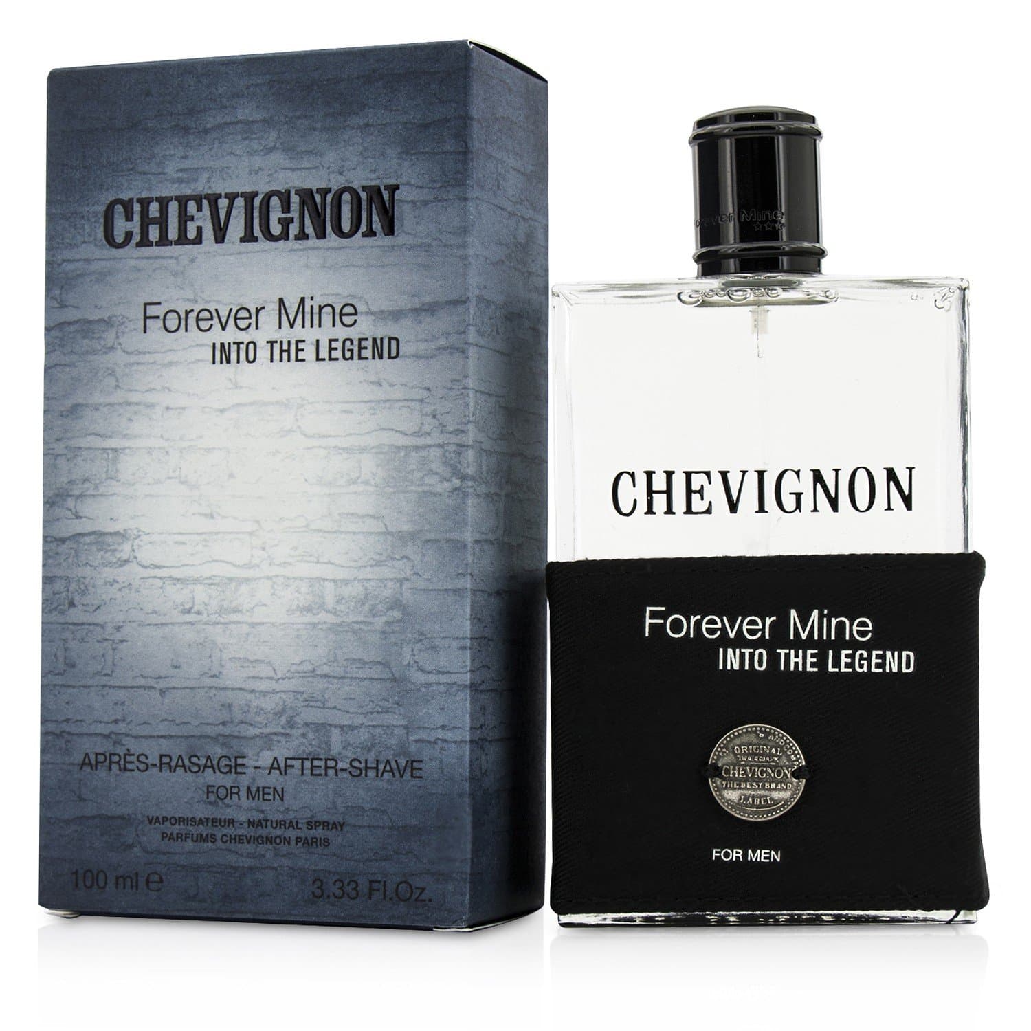 Chevignon Forever Mine Into The Legend For Men After Shave Spray, 100Ml, 3.33 Ounce