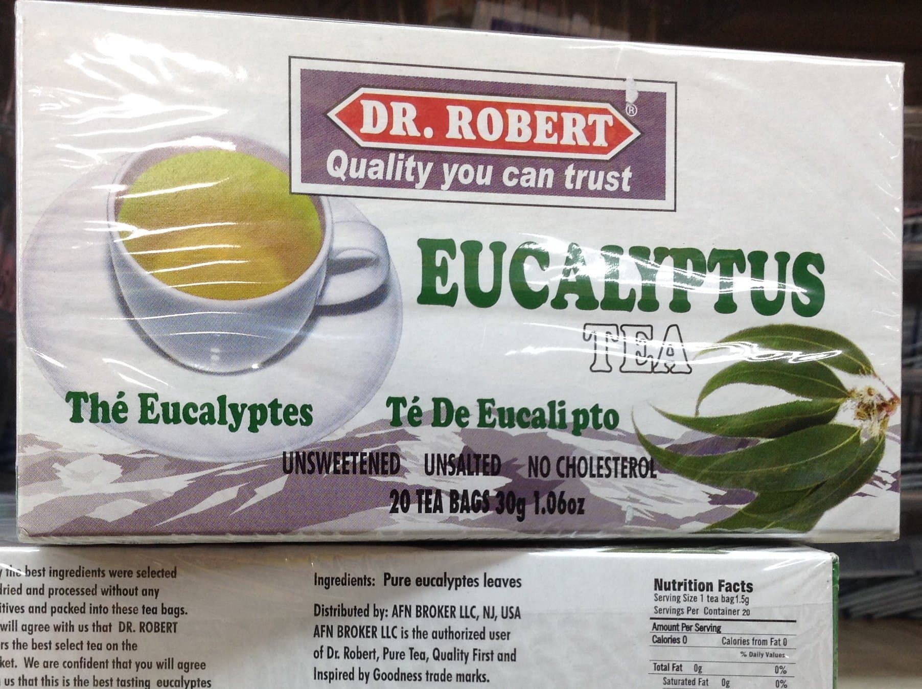 Dr Robert's Eucalyptus Tea