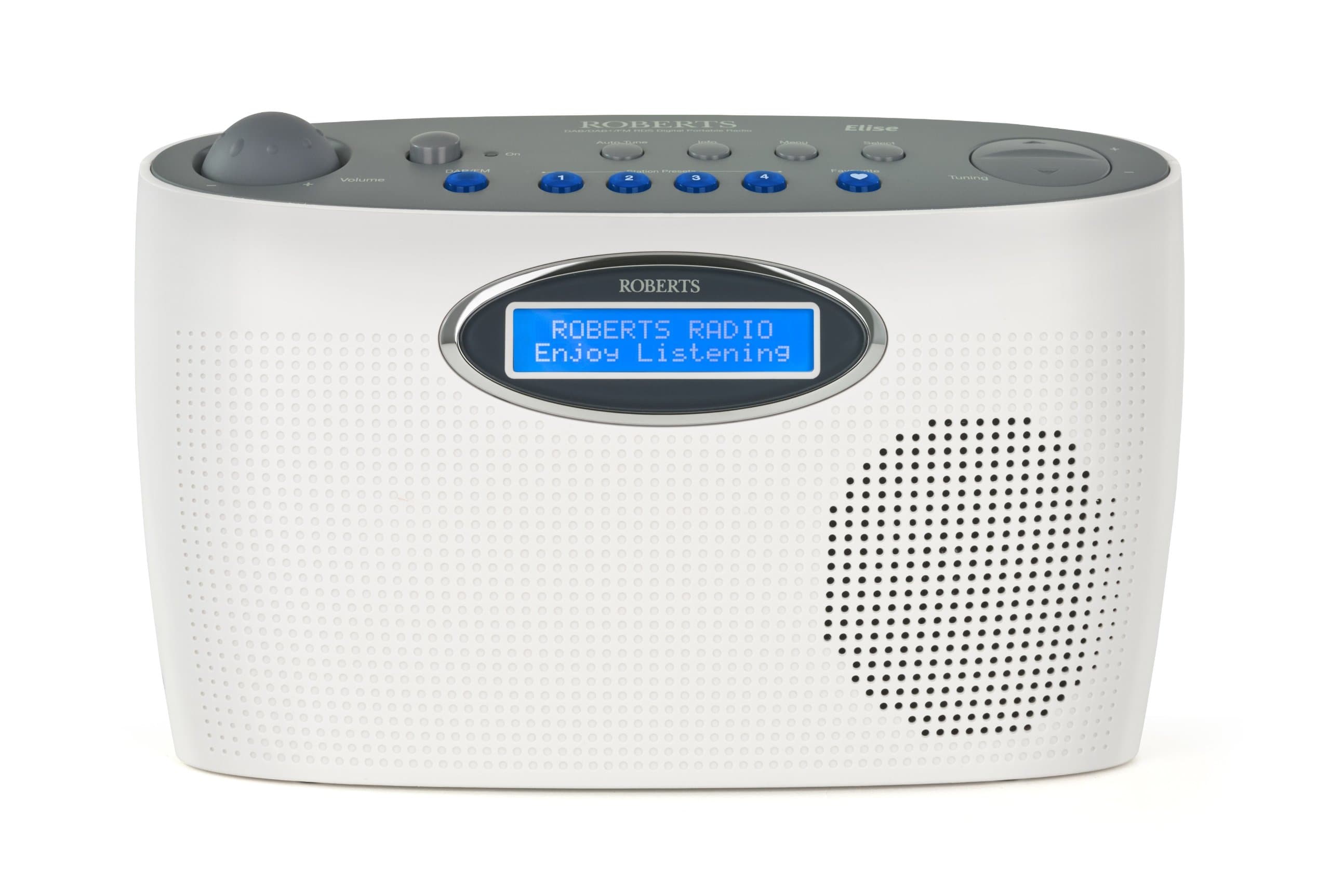 Roberts Elise DAB FM RDS Digital Radio - White