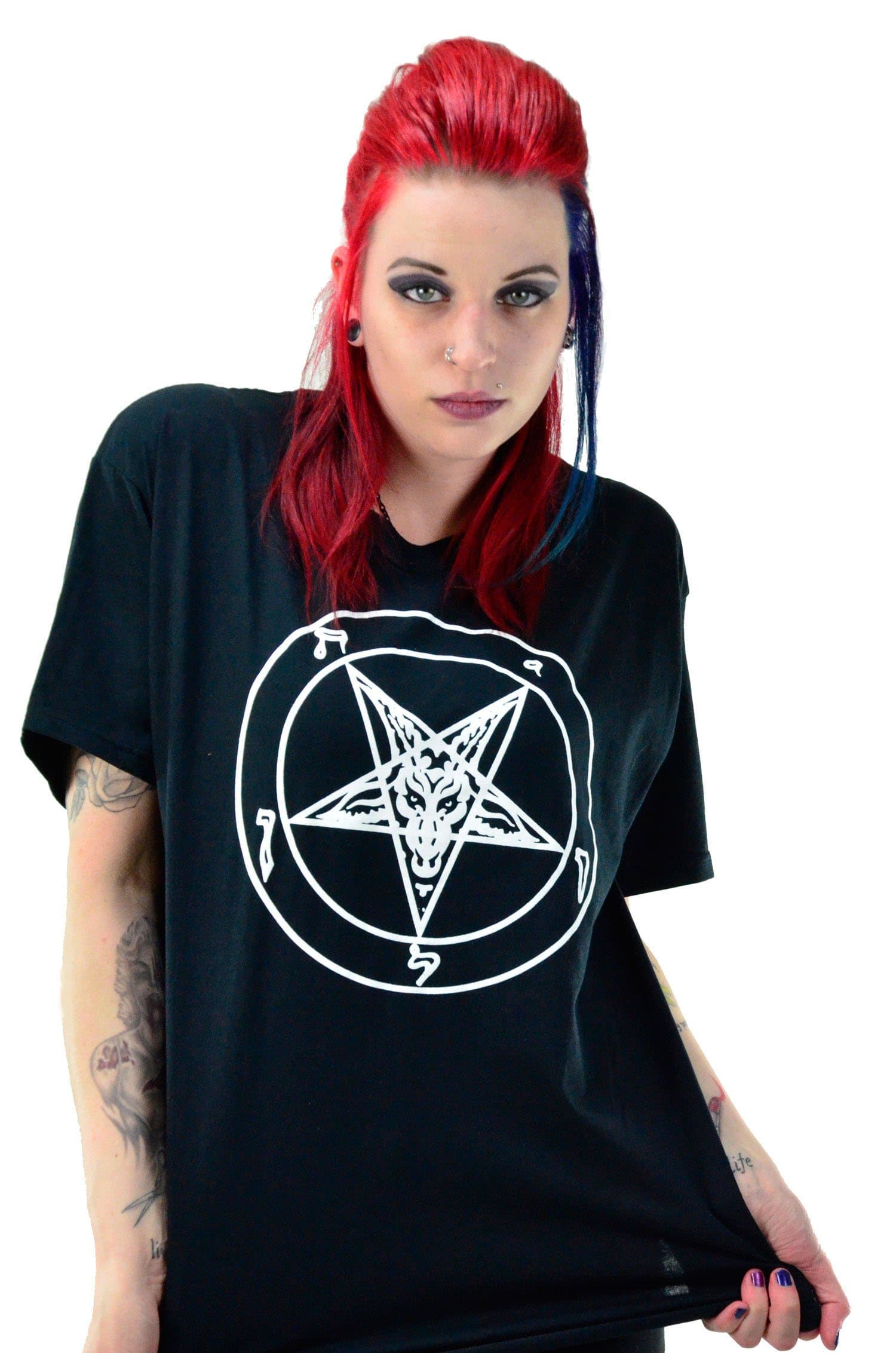 Michael Shaffer Sigil of Baphomet T-Shirt Large Black