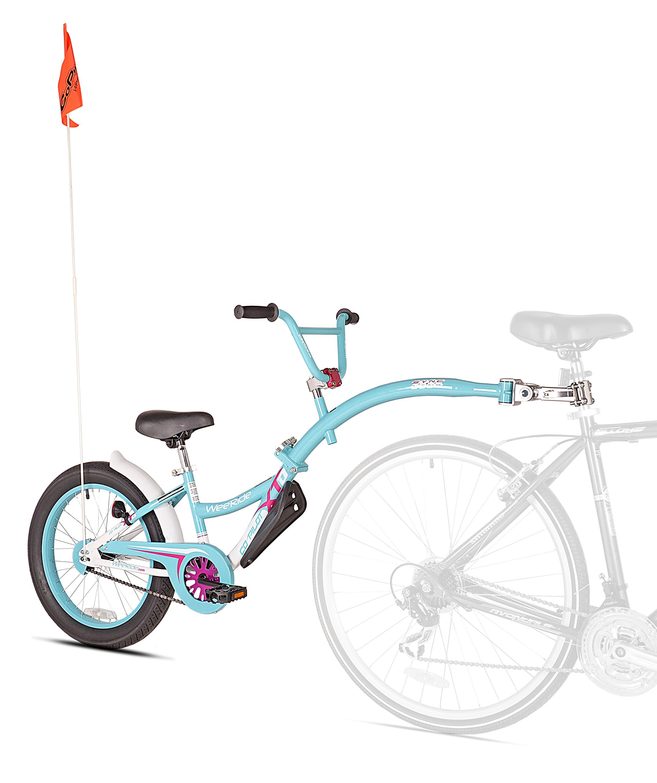 WeeRide Co-Pilot XT Deluxe Wide Tire Bike Trailer