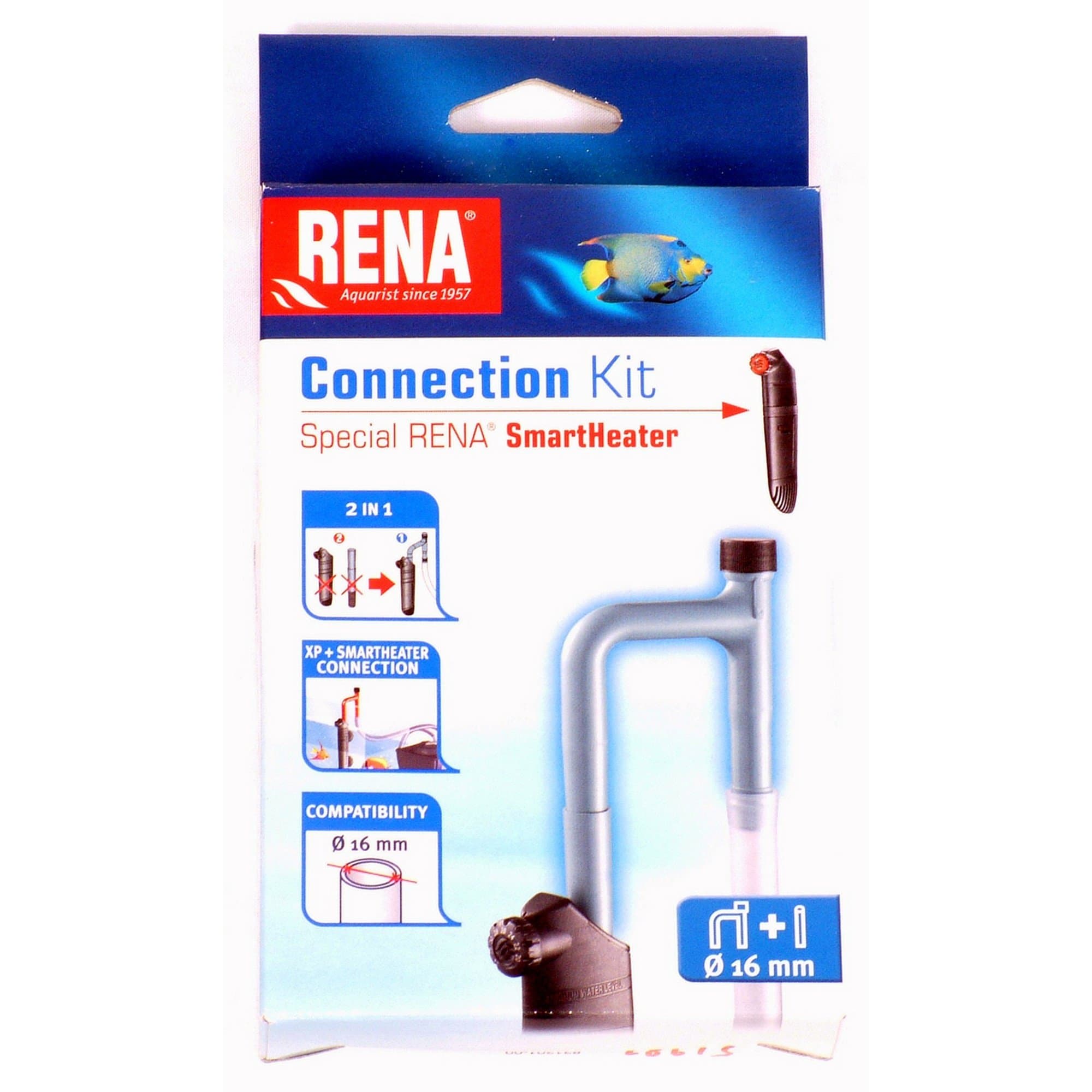 Mars Fishcare Rena Smartheater External Filter Connection Kit (One Size) (Assorted)