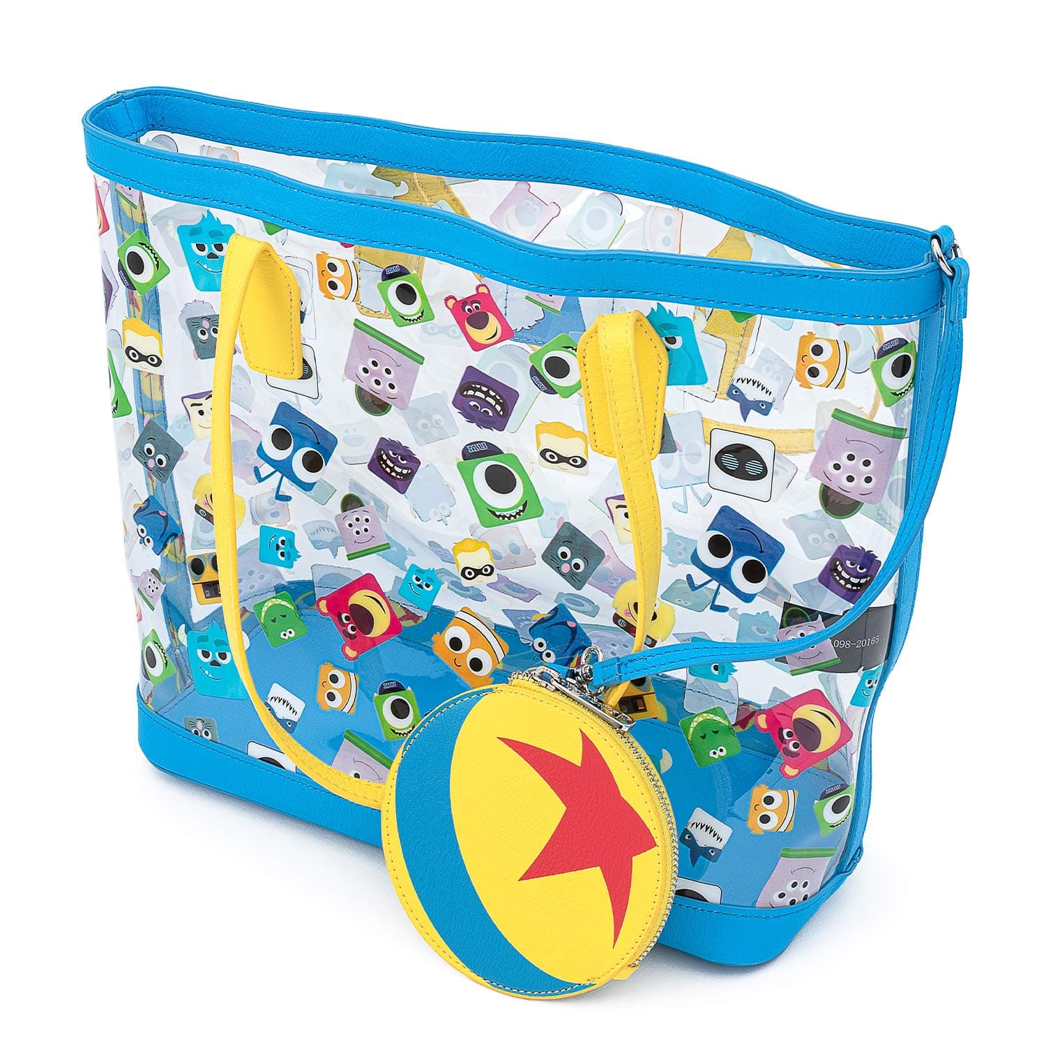 Funko Loungefly Pixar Collection: Pixar Character Clear Tote Bag, Amazon Exclusive
