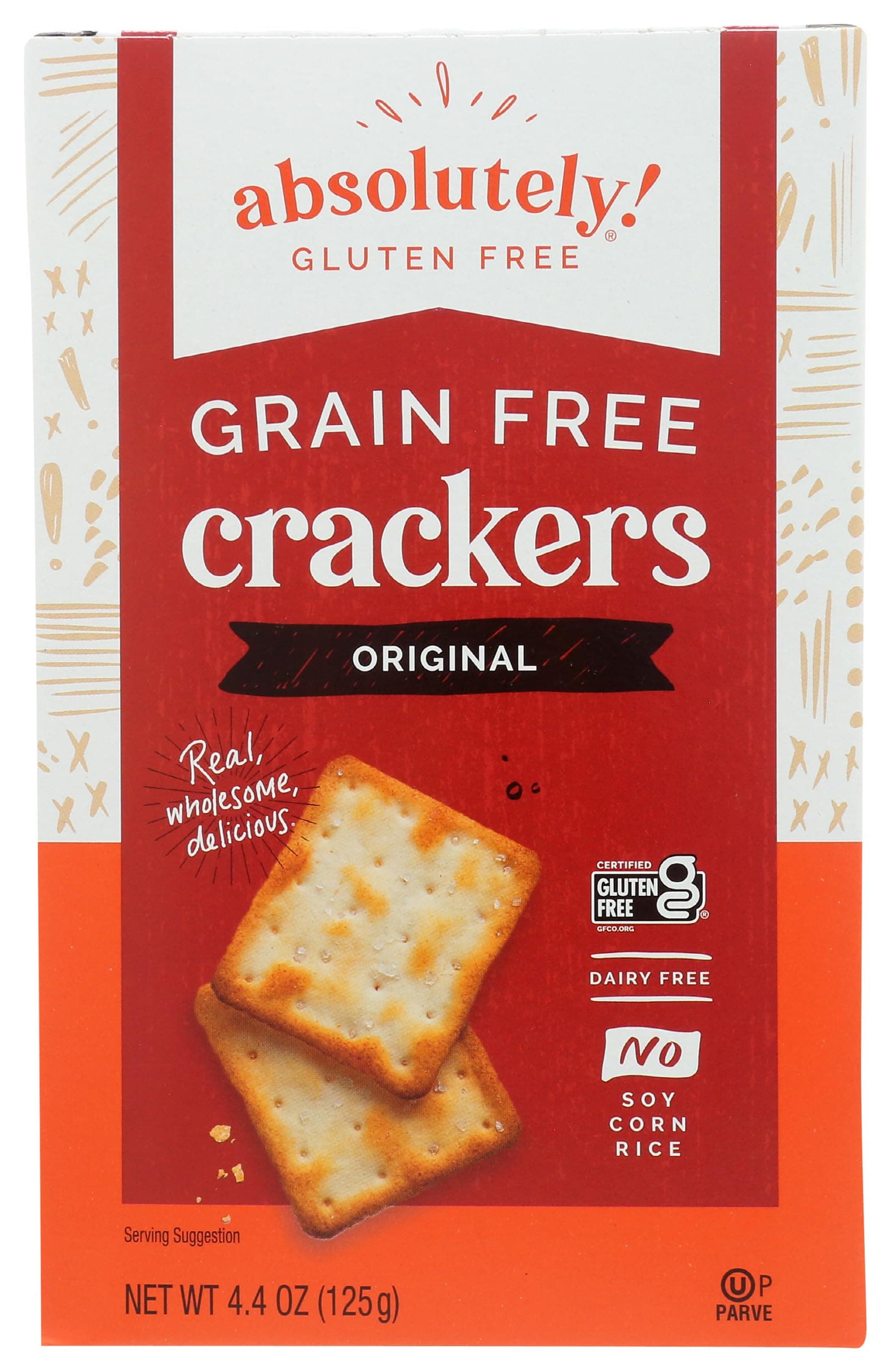 Gluten Free Crackers, Original 4.4-Ounce