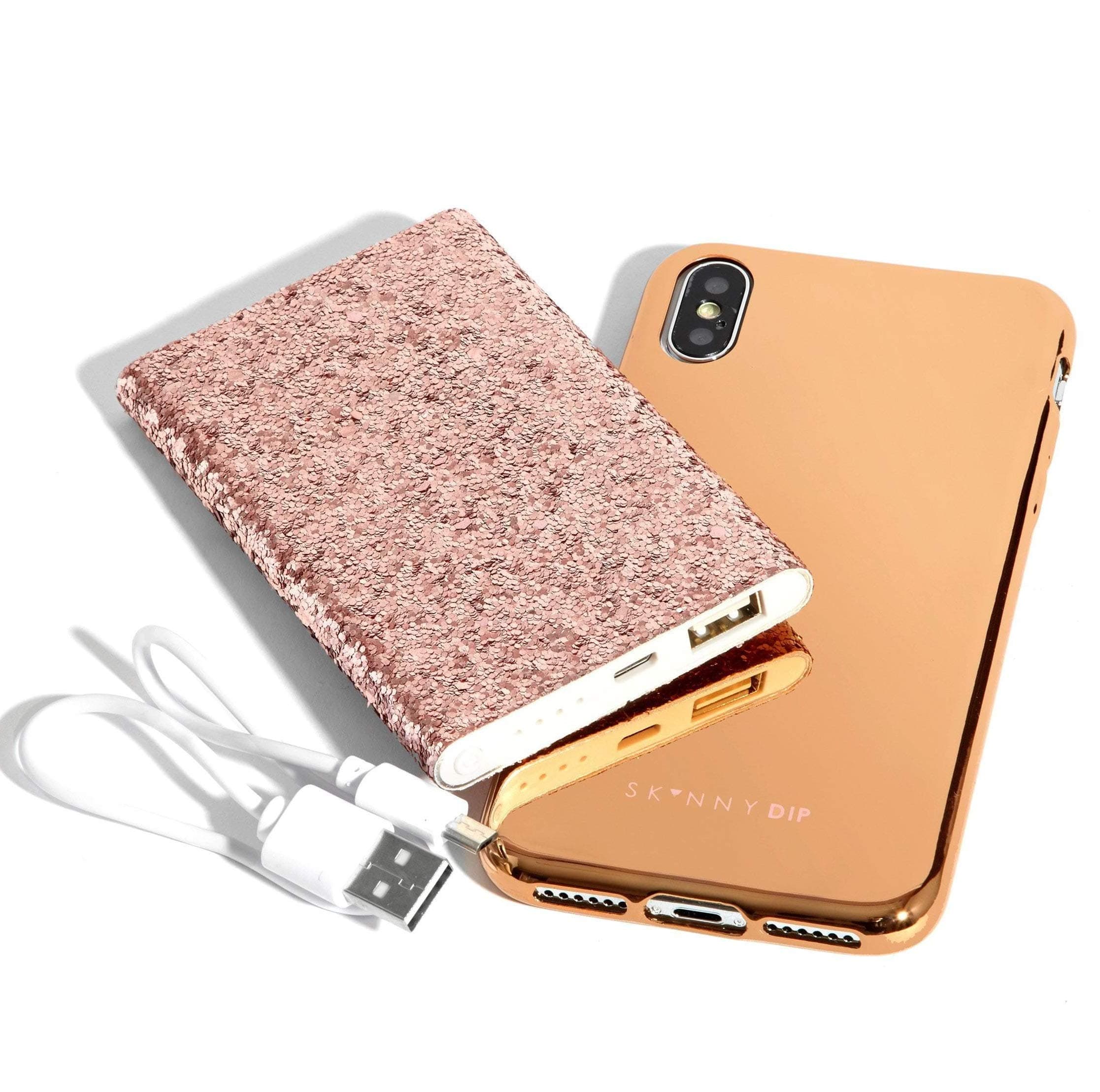 Skinny Dip 42255RGC iPhone X Cover and Power Bank Rose Gold