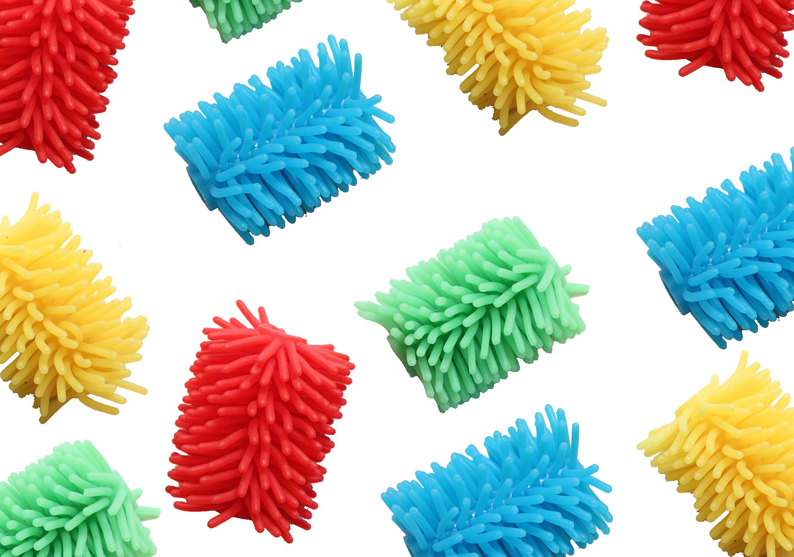 Curious Minds Busy Bags Bulk 12 Jumbo Squishy Soft Puffer Pencil Grip - Sensory School Supply or Prize