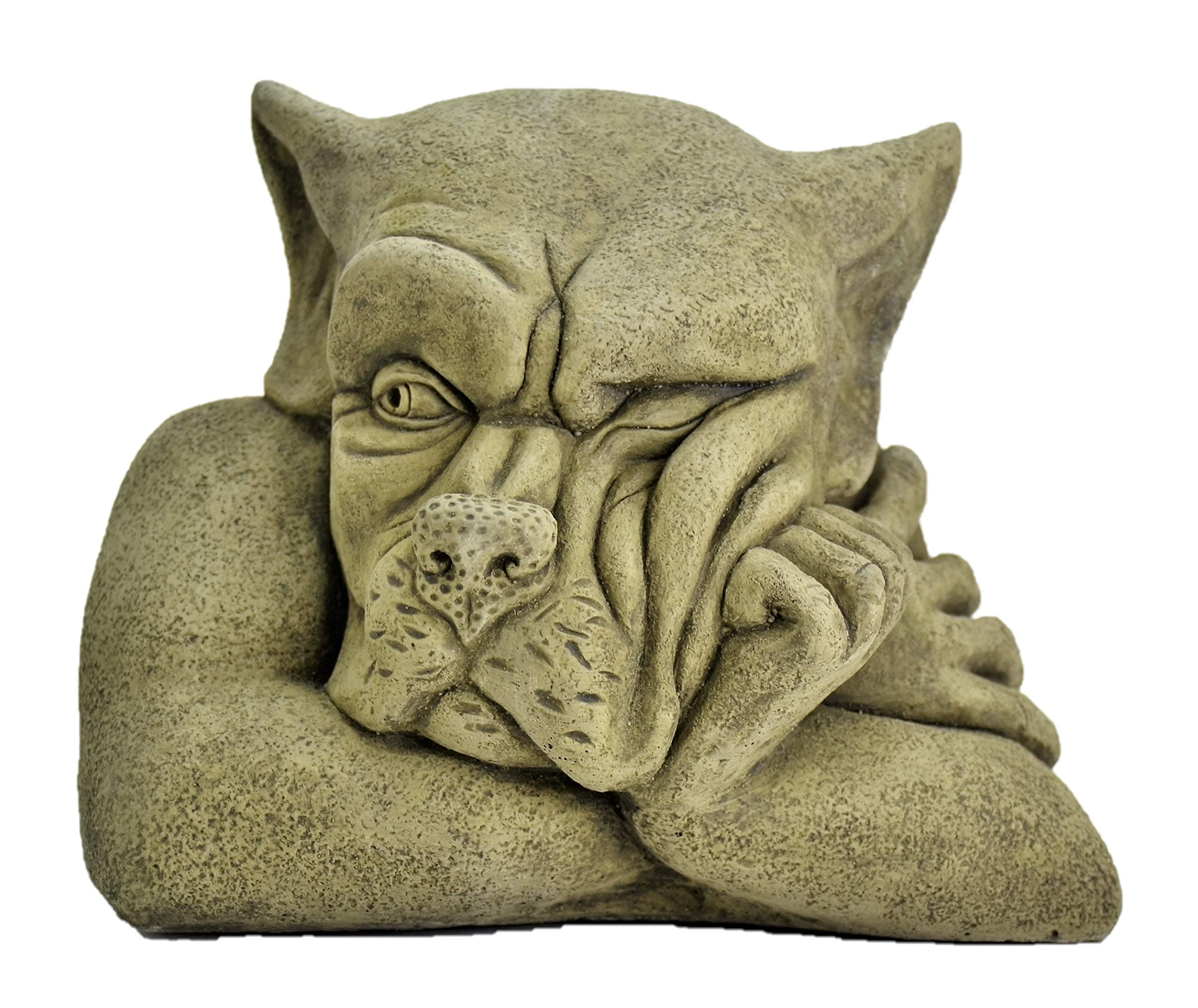 DSL Bert-Garden Ornament-Gargoyle-Sculpture Stone Statue-Home Patio-Decorative Gift