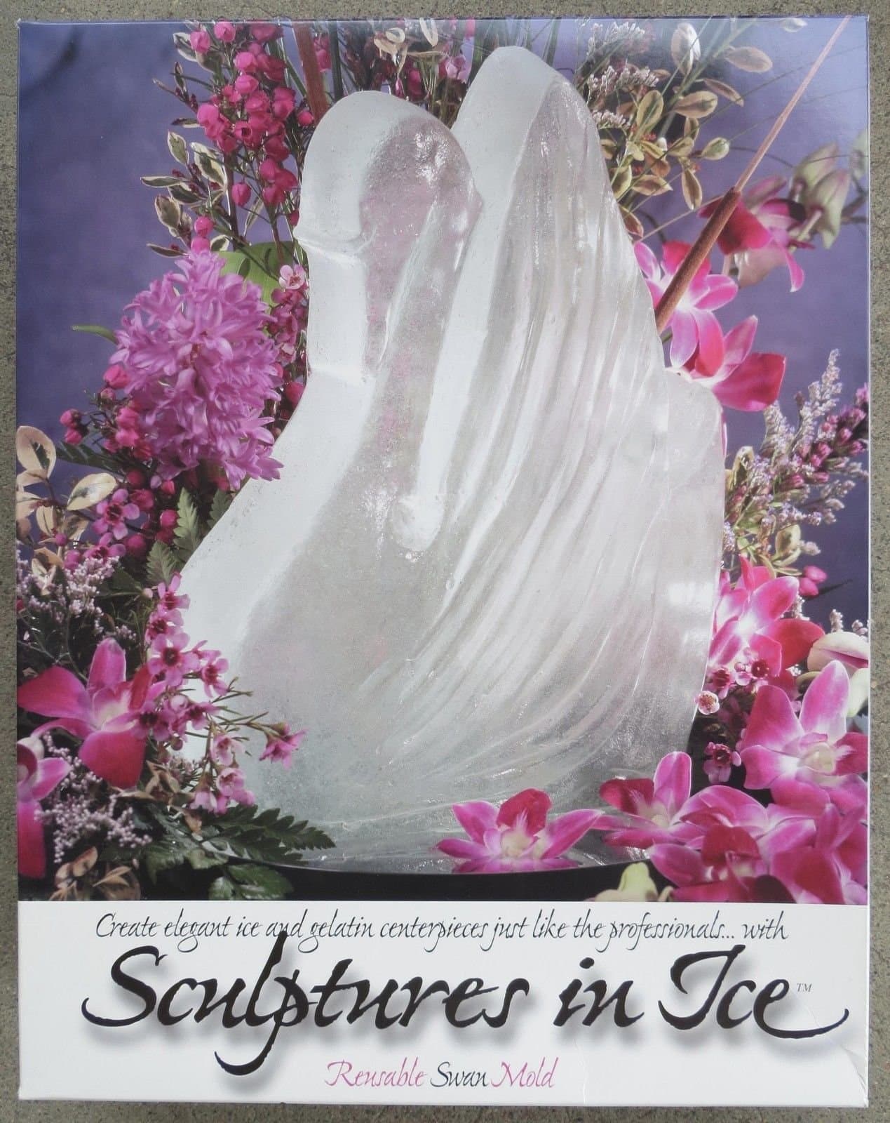 Reusable Swan Ice Sculpture Mold