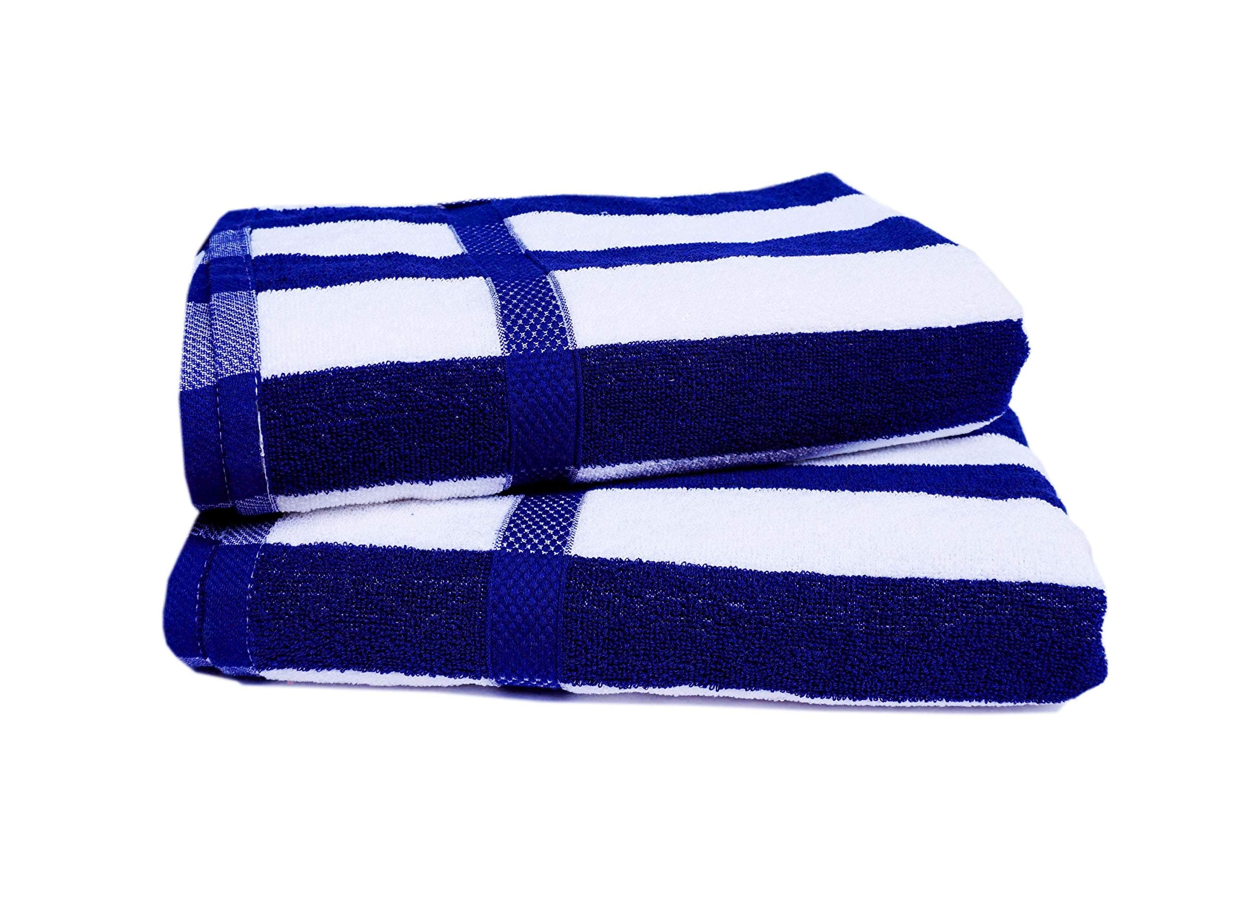 Space Fly Soft & Cotton Striped 2 Big Size Bath Towel, Touch to Good Feel