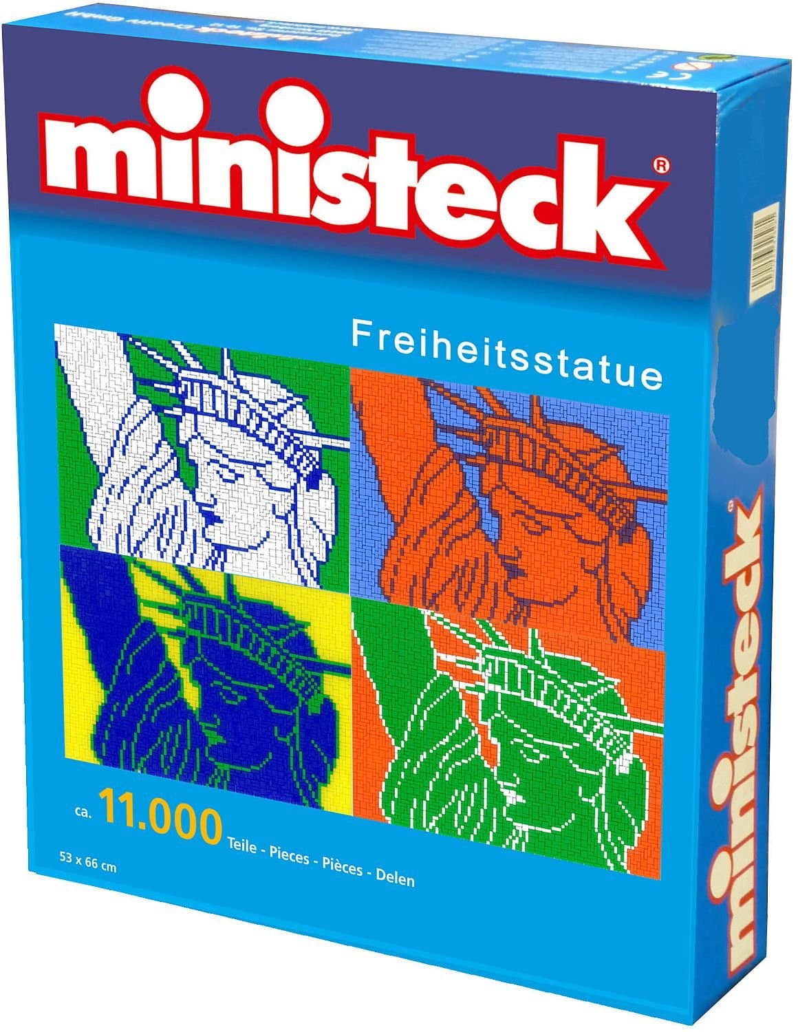 Ministeck Ministeck31833 Statue of Liberty Plug Picture (10400-Piece)
