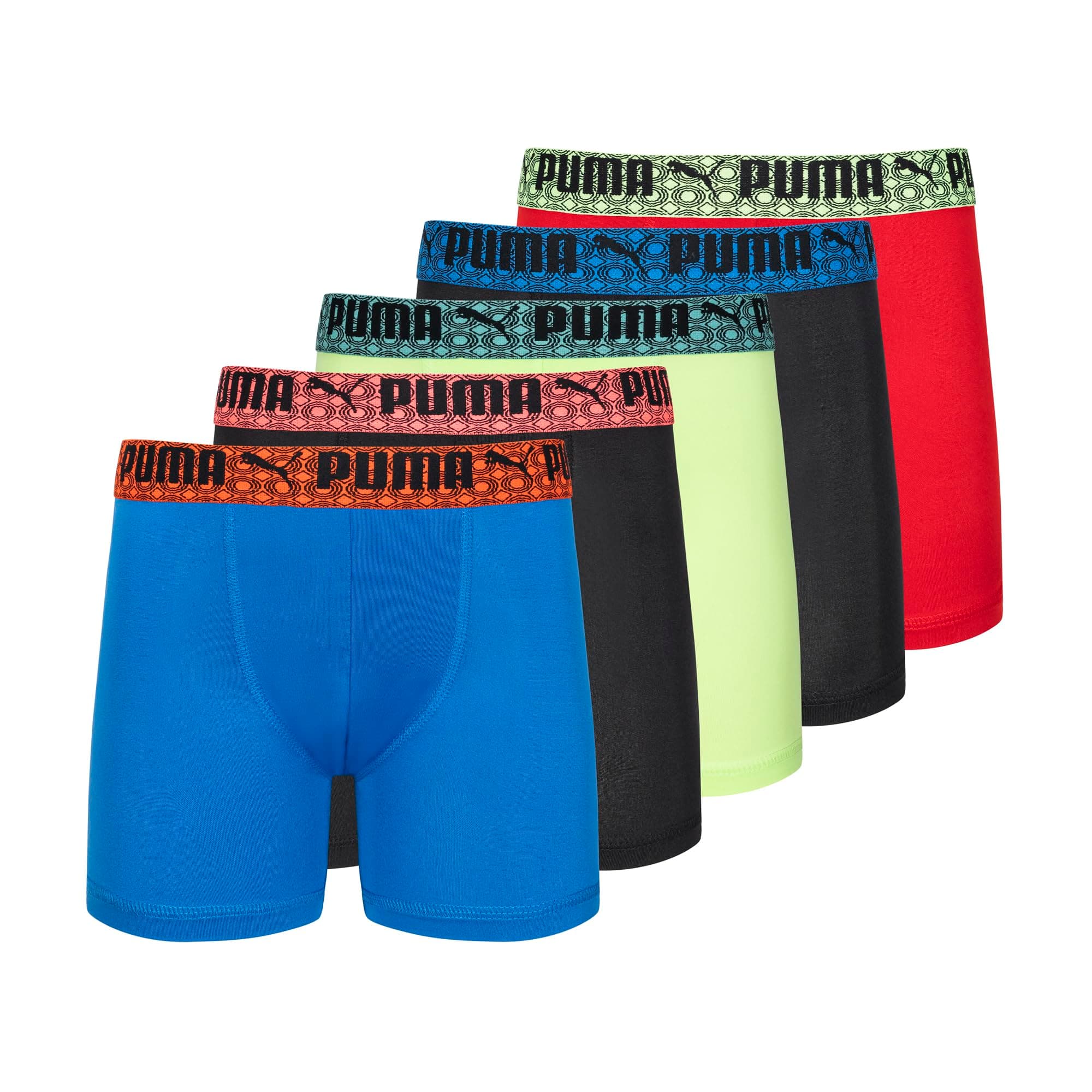Boys' 5 Pack Performance Boxer Briefs