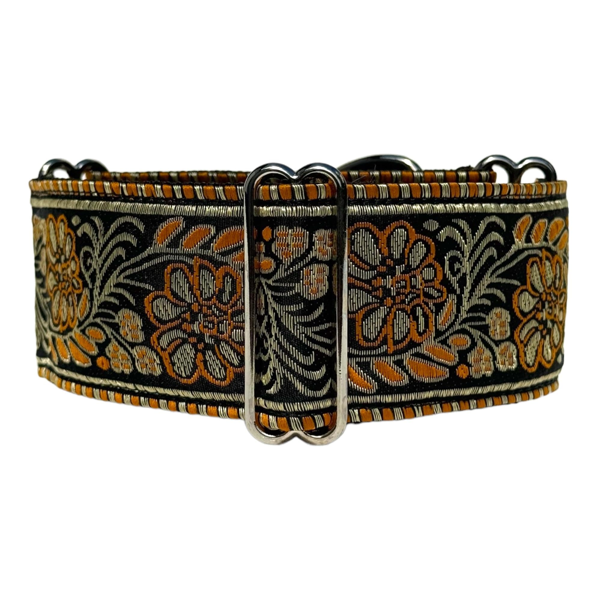 Martingale Dog Collar for Greyhound Saluki Whippet and Other Breeds with Similar Neck 2" Wide (M 11"-14")
