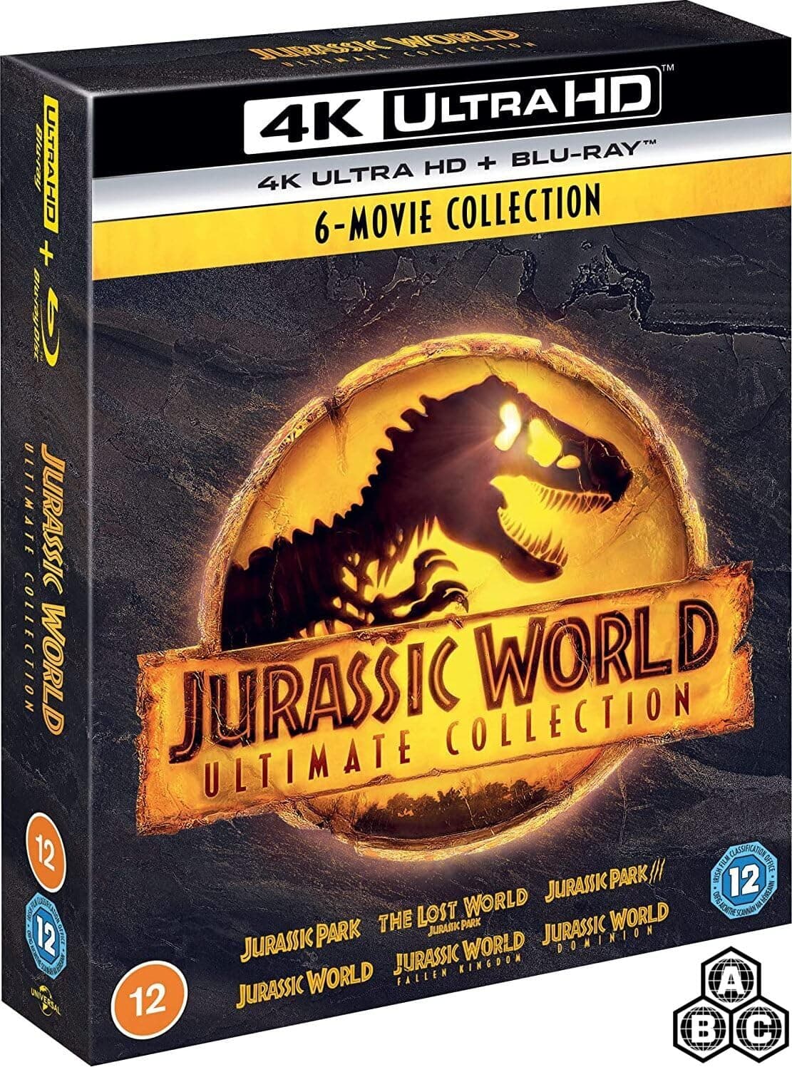 Jurassic World: Ultimate Collection (12-Disc Box Set) [4K UHD + Blu-ray] [Region Free]