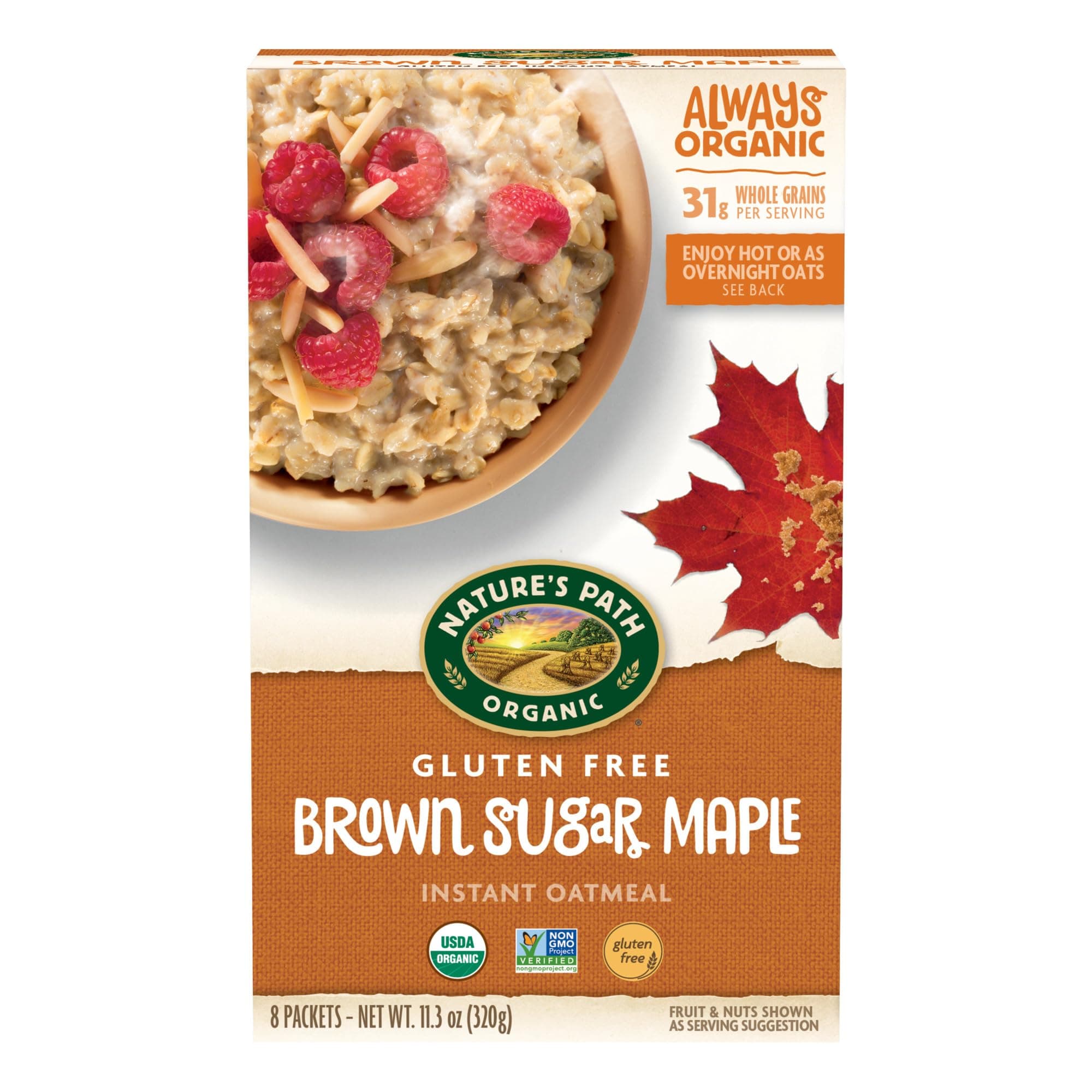 Brown Sugar Maple Gluten Free Oatmeal