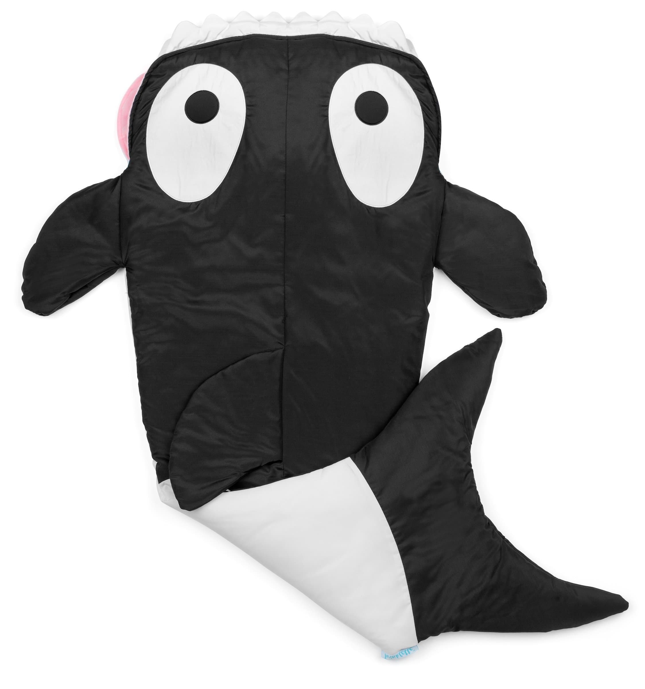 Mermaid, Shark or Whale Quilted Sleeping Bag Blanket for Nap Time & Slumber Parties