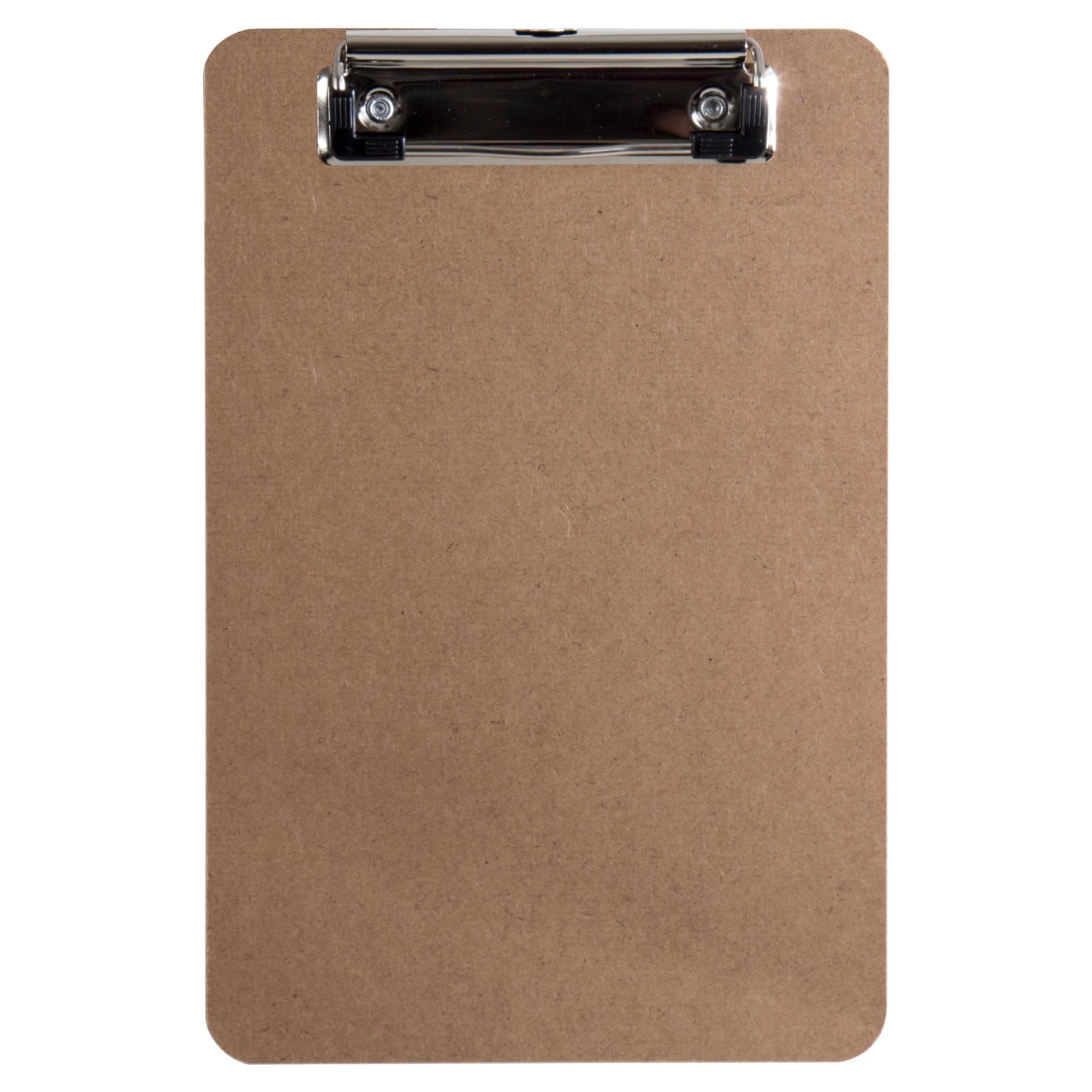 CTG Office Essentials Classic Wooden Clip Boards Bulk, Set of 12