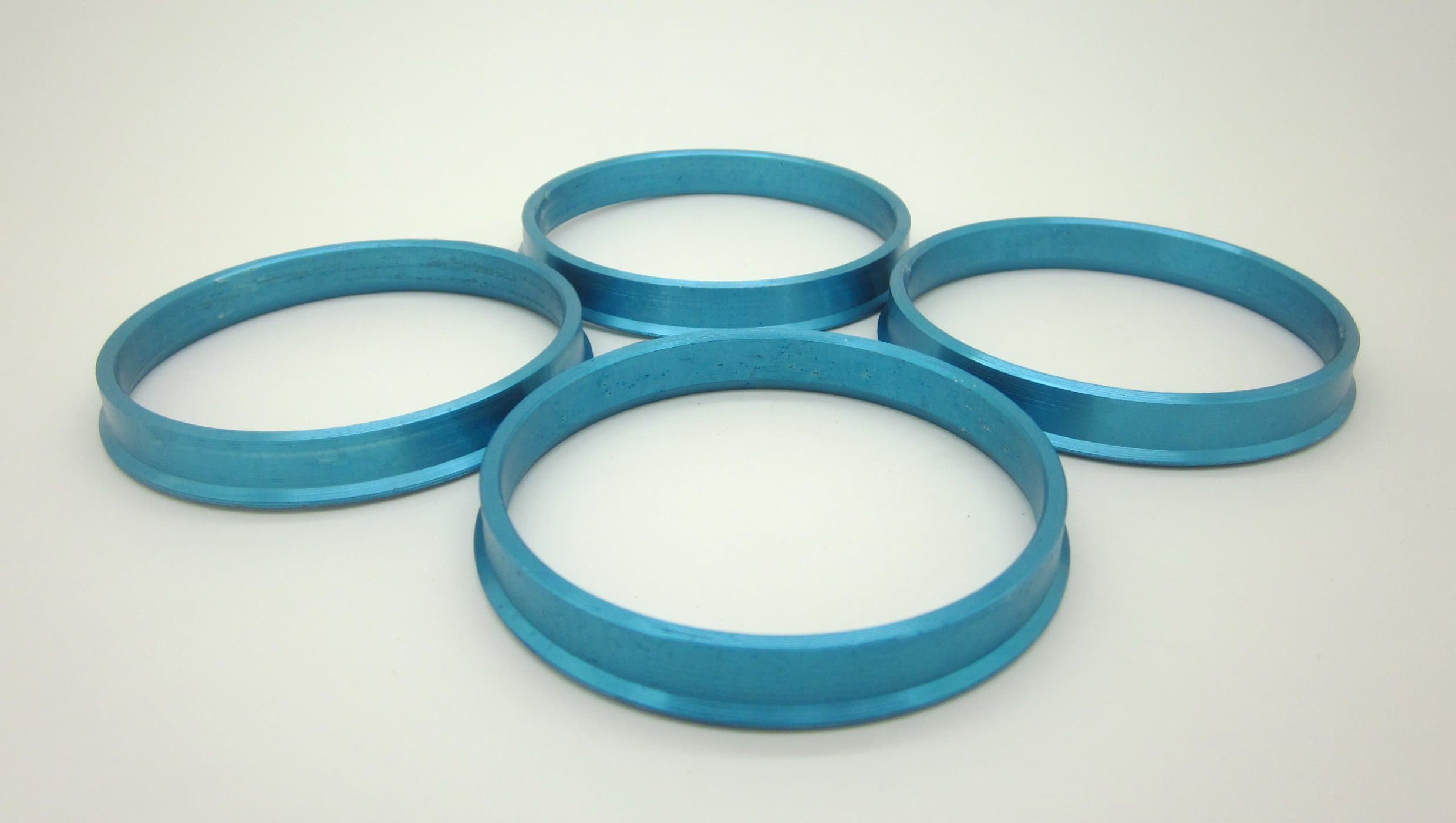 AccuWheel ACHR73-6606M Aluminum Wheel Hub Centric Rings (73.00mm OD to 66.06mm ID) - Pack of 4 Hubrings