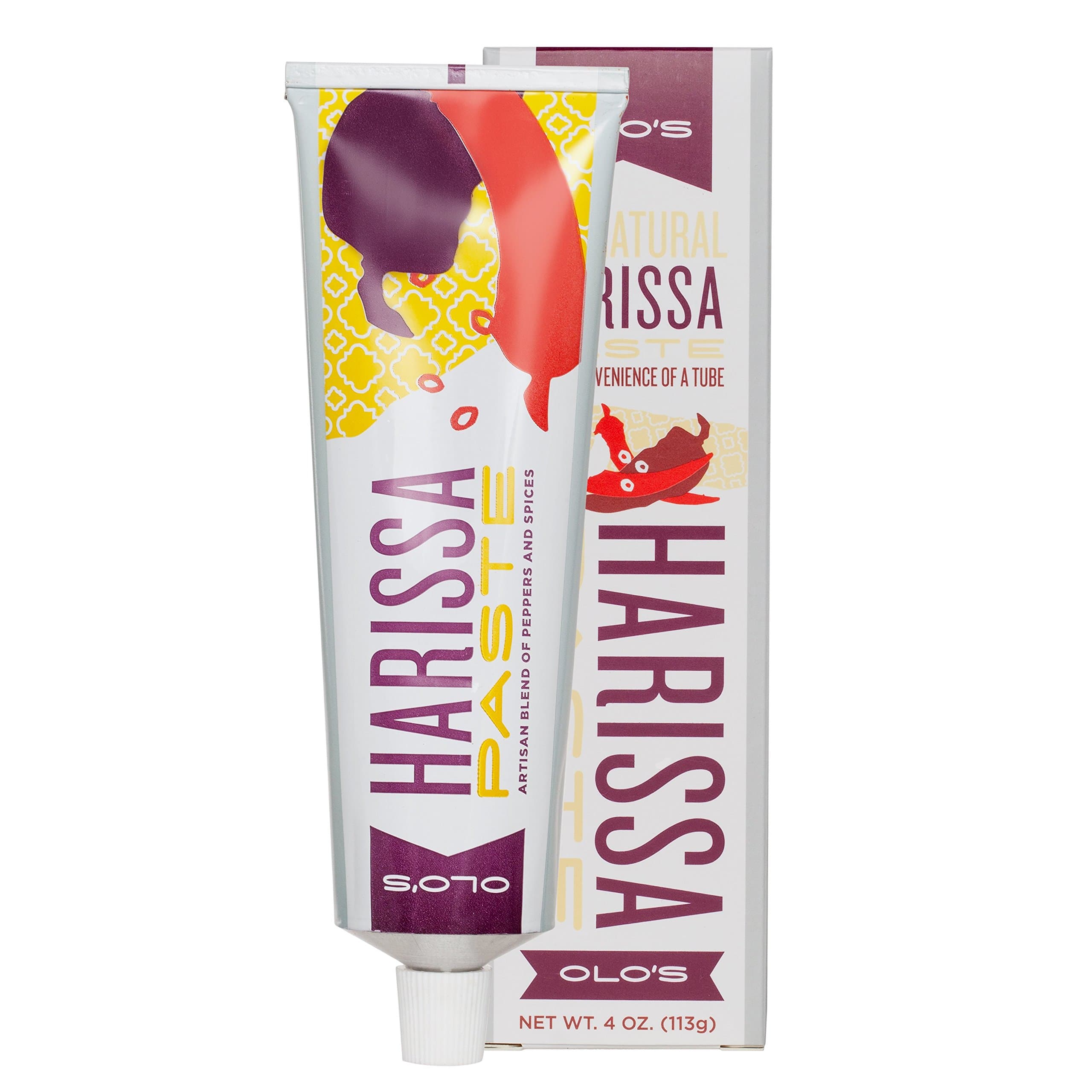 Organic Harissa Paste – Fiery peppers and spices by – Organic by Olo’s – 4oz