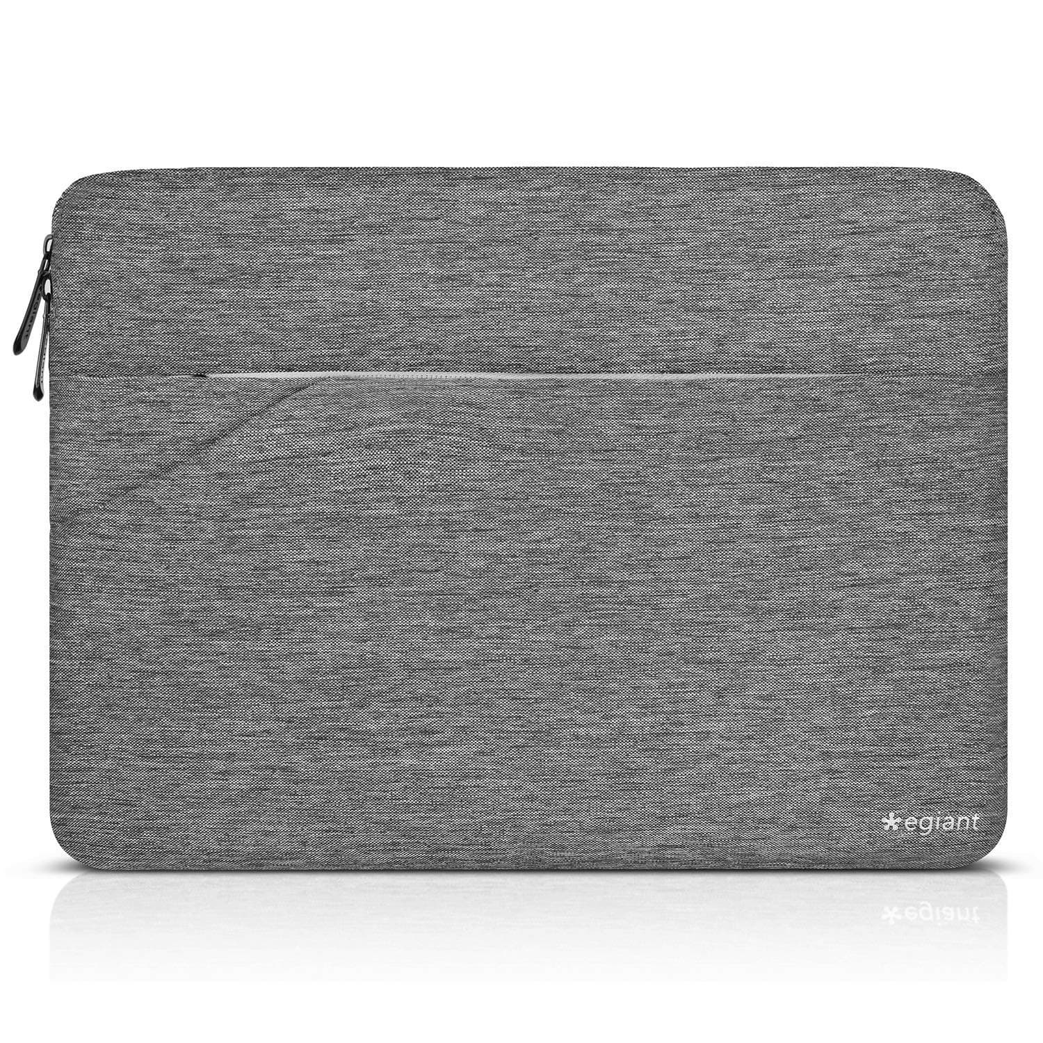 egiant Laptop Sleeve 13.3 inch,Slim Water-Resistant Notebook Case Bag Compatible 13.3 inch Mac Air 13/ Pro 13 Retina/Chromebook 13/Surface Book,Protective Computer Sleeves Cover,Grey