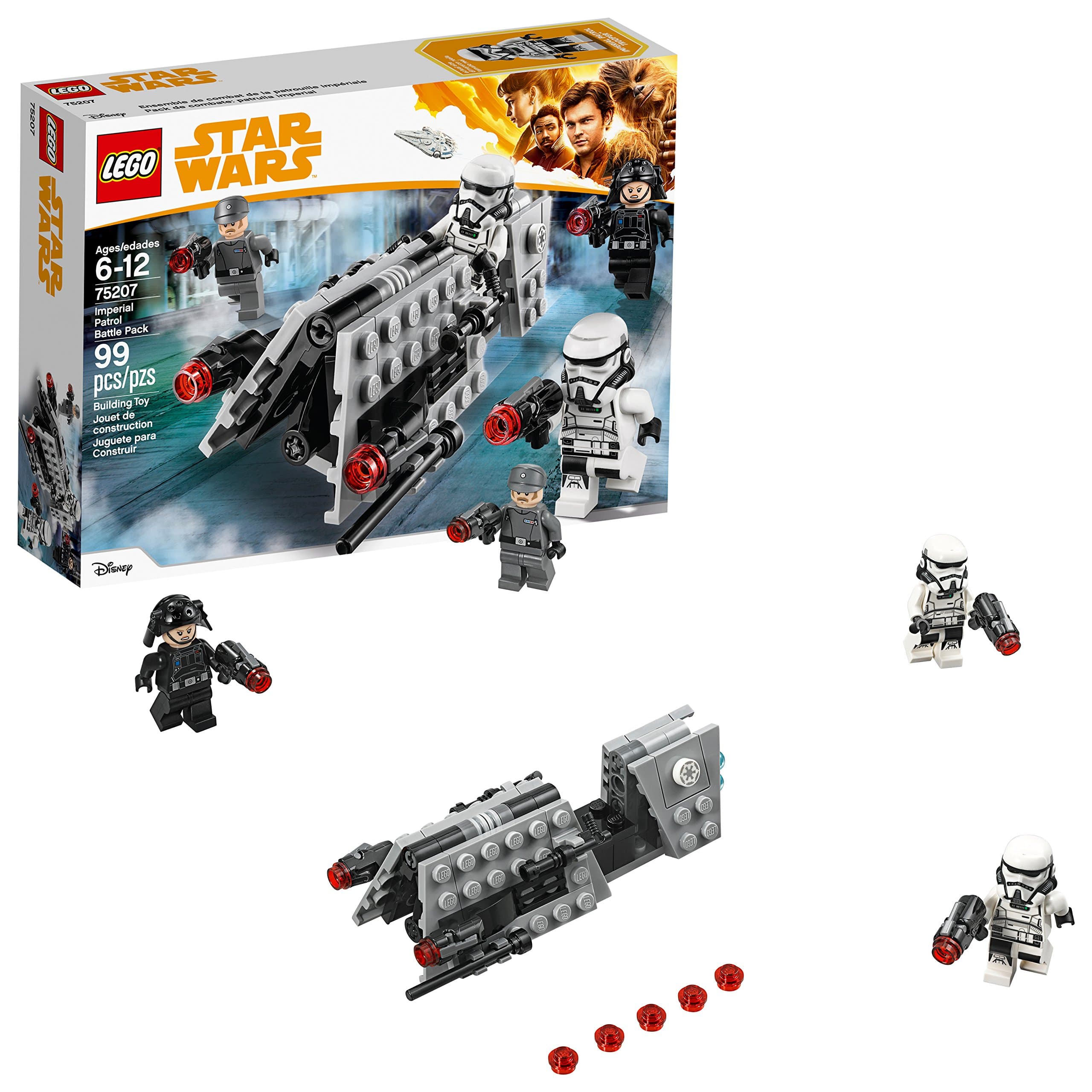 Star Wars Imperial Patrol Battle Pack 75207 Building Kit (99 Piece)