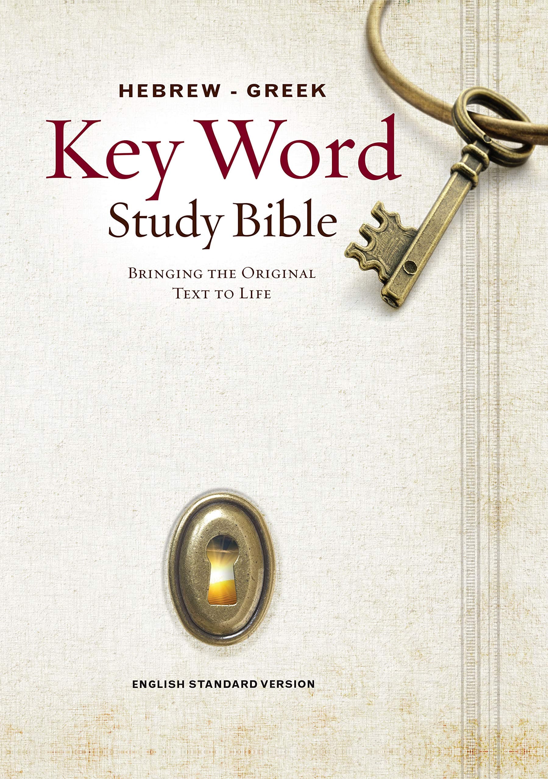 The Hebrew-Greek Key Word Study Bible: ESV Edition, Hardbound