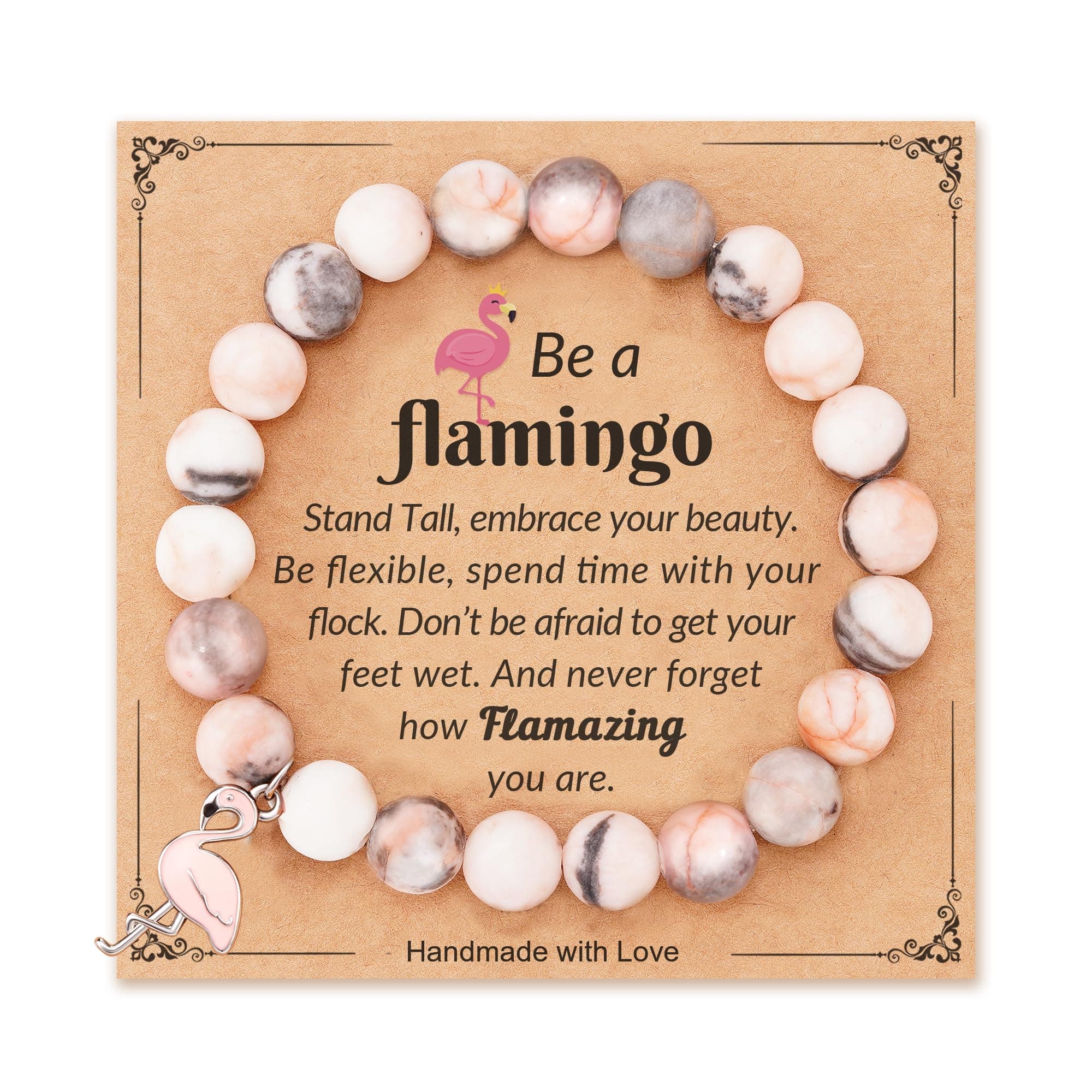 "You're Flamazing Flamingo Bracelet Gifts For Women