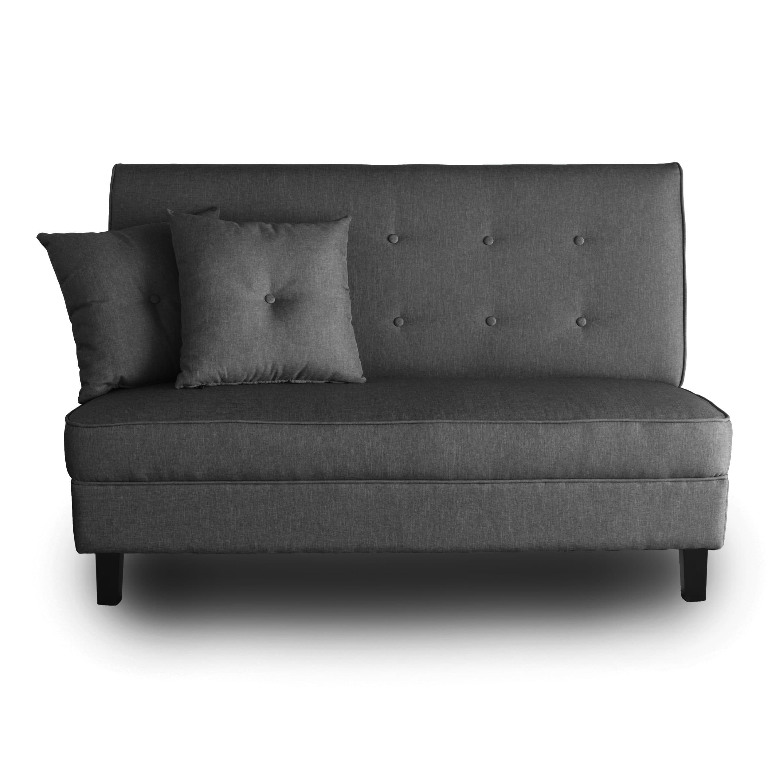 Ocean Bridge Furniture Collection – Daniel Loveseat, Black