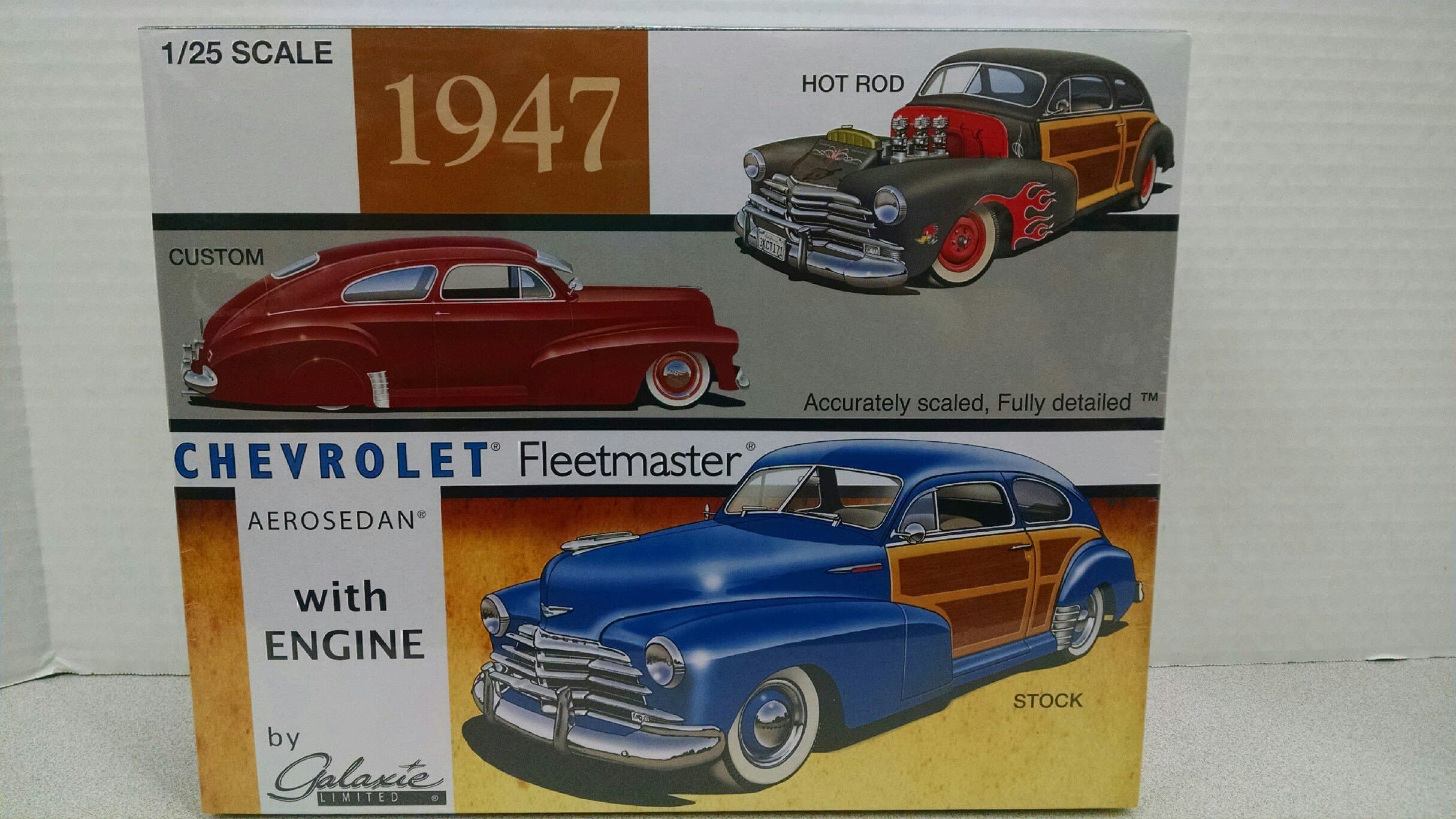 Galaxie #13012 1947 Fleetmaster Aerosedan 1/25 Sc Kit