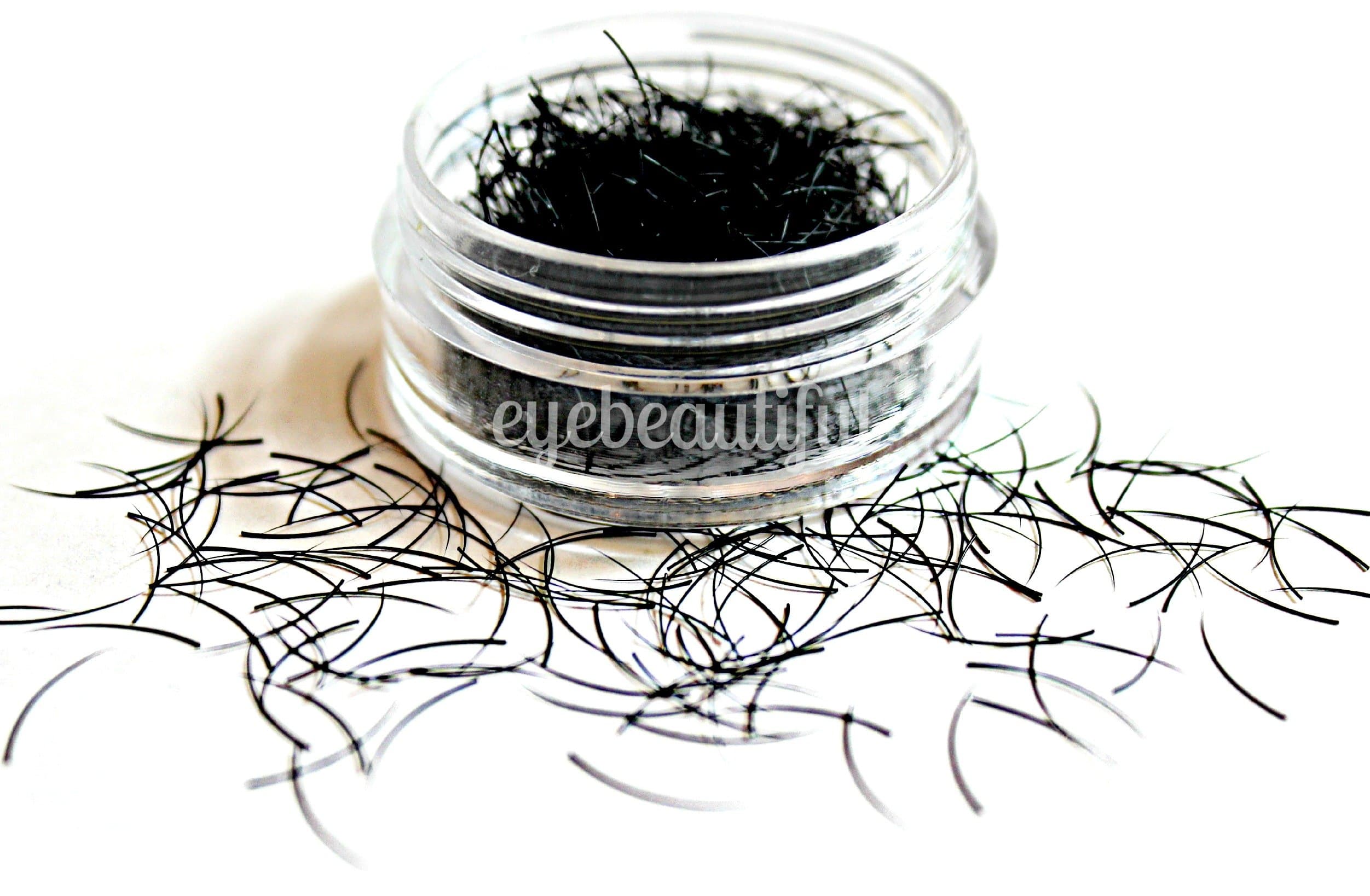 Premium Eyelash Extension Loose Individual Silk Lashes J Curl 0.20mm X 14mm Long