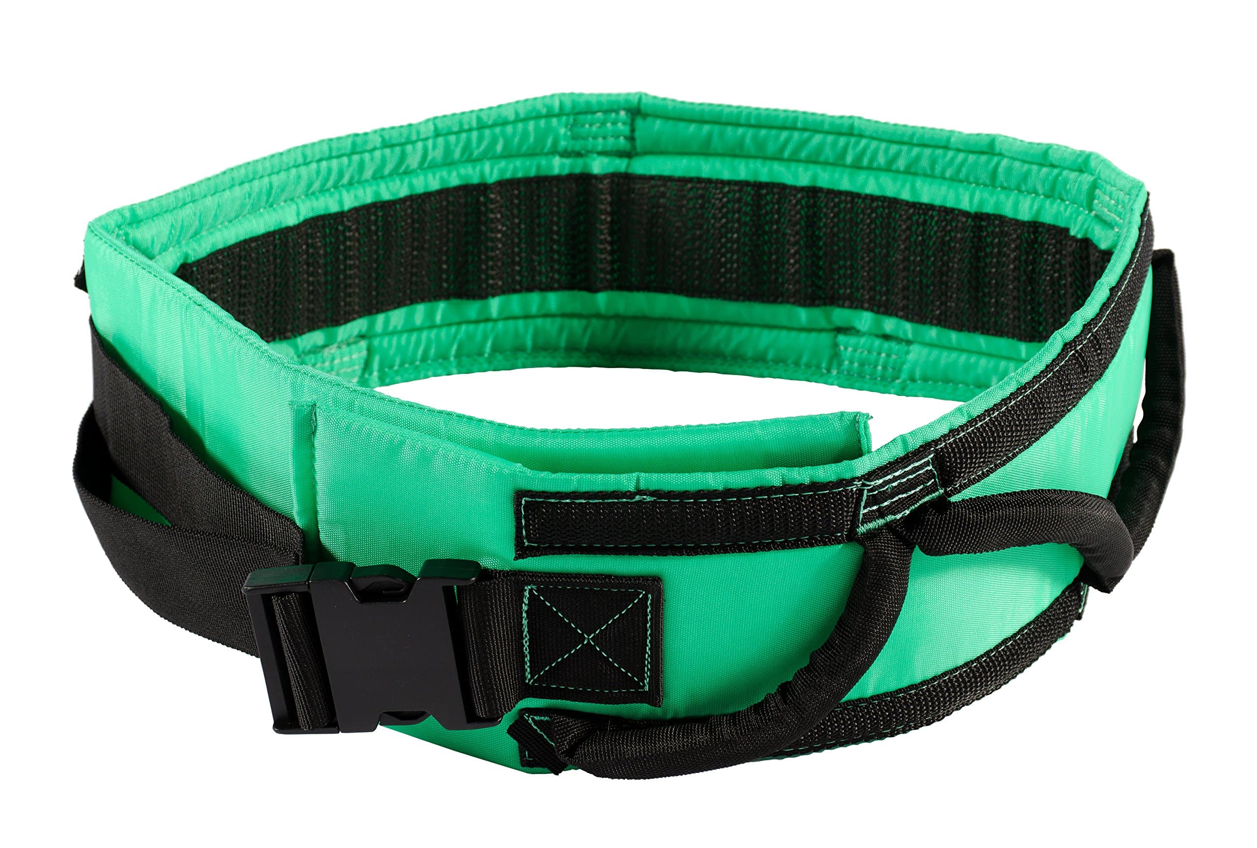 Patient Aid Patient Transfer Handling Belt, Padded Walking Gait Belt with Quick Release Buckle, Size Medium
