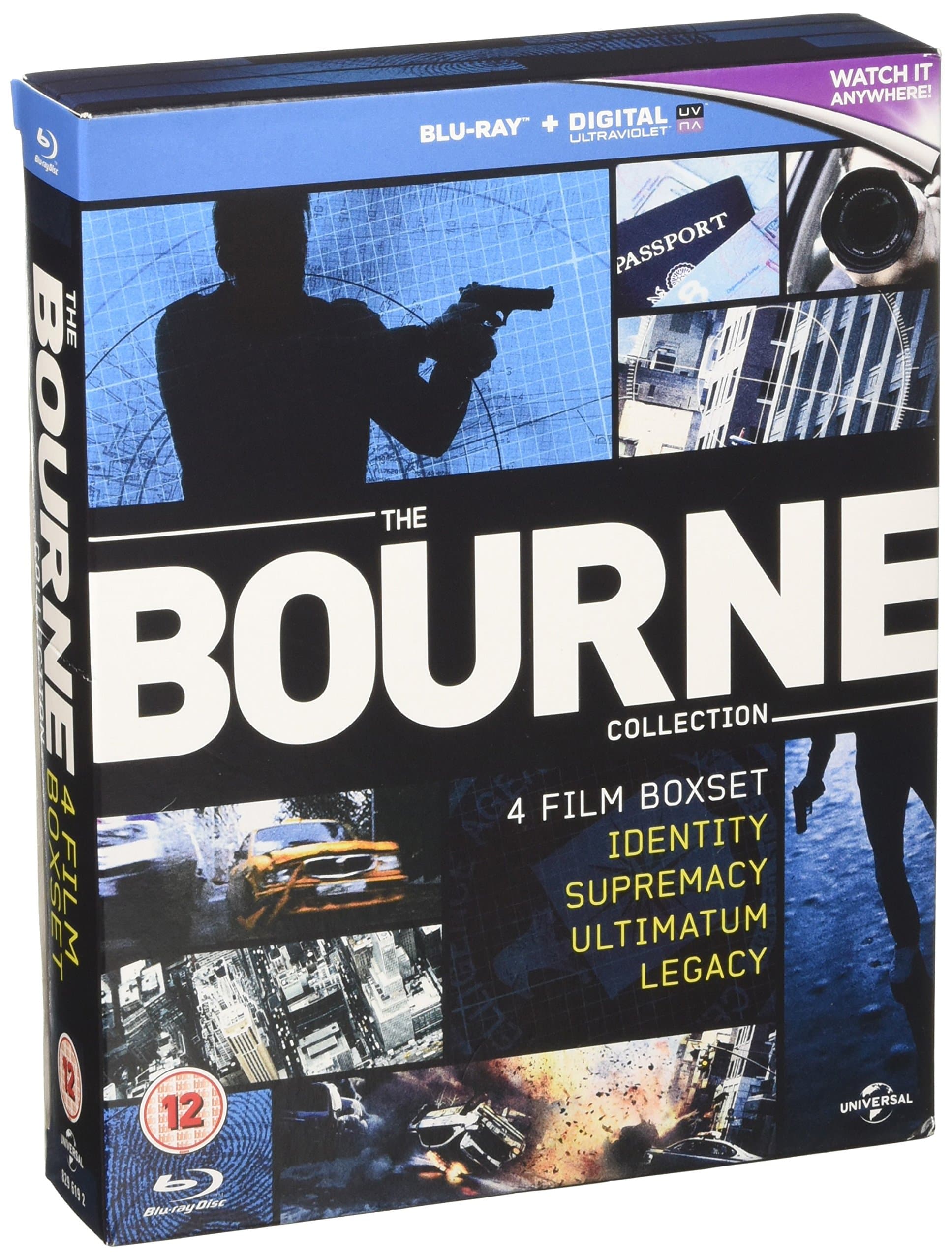 The Bourne Collection [Blu-ray] [2002] [Region Free]