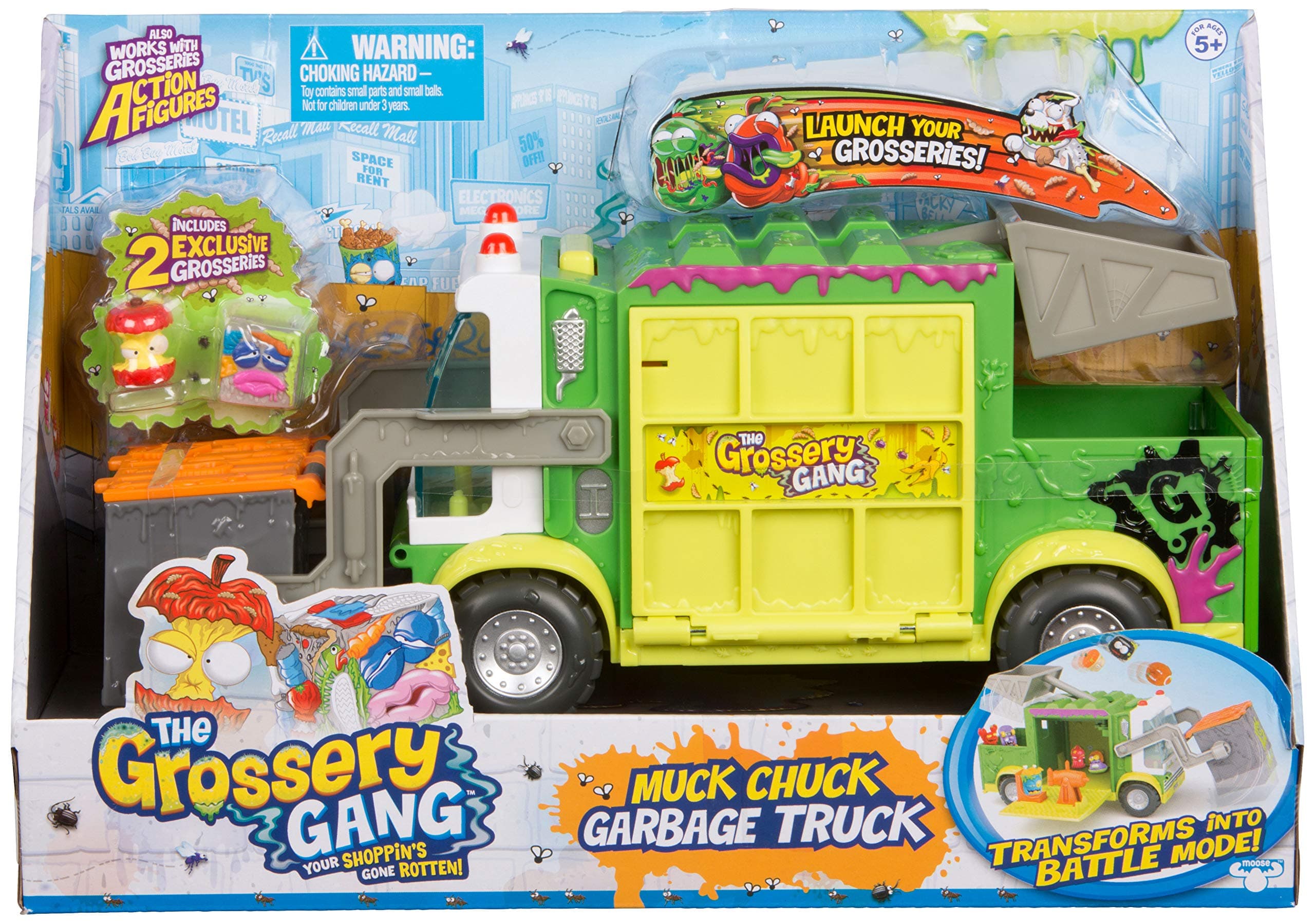 The Grossery Gang Putrid Power S3 Muck Chuck Garbage Truck