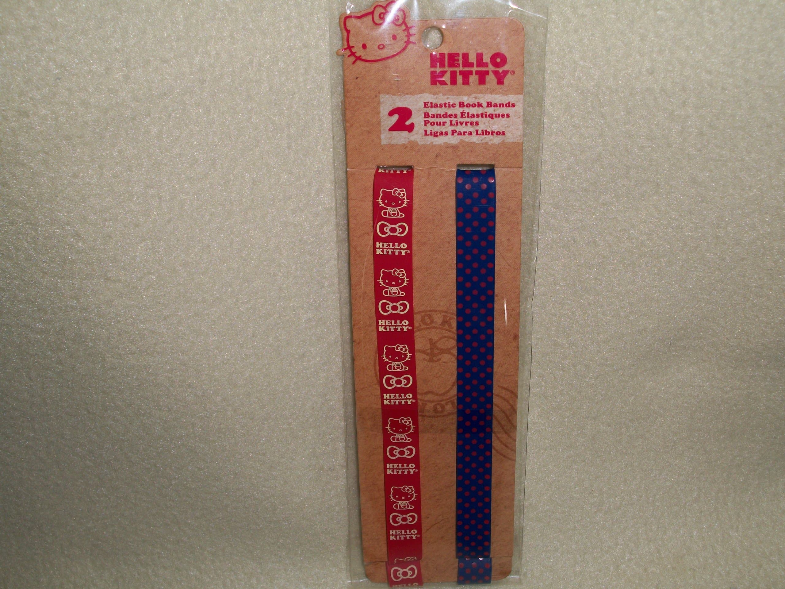 Hello Kitty Elastic Book Bands