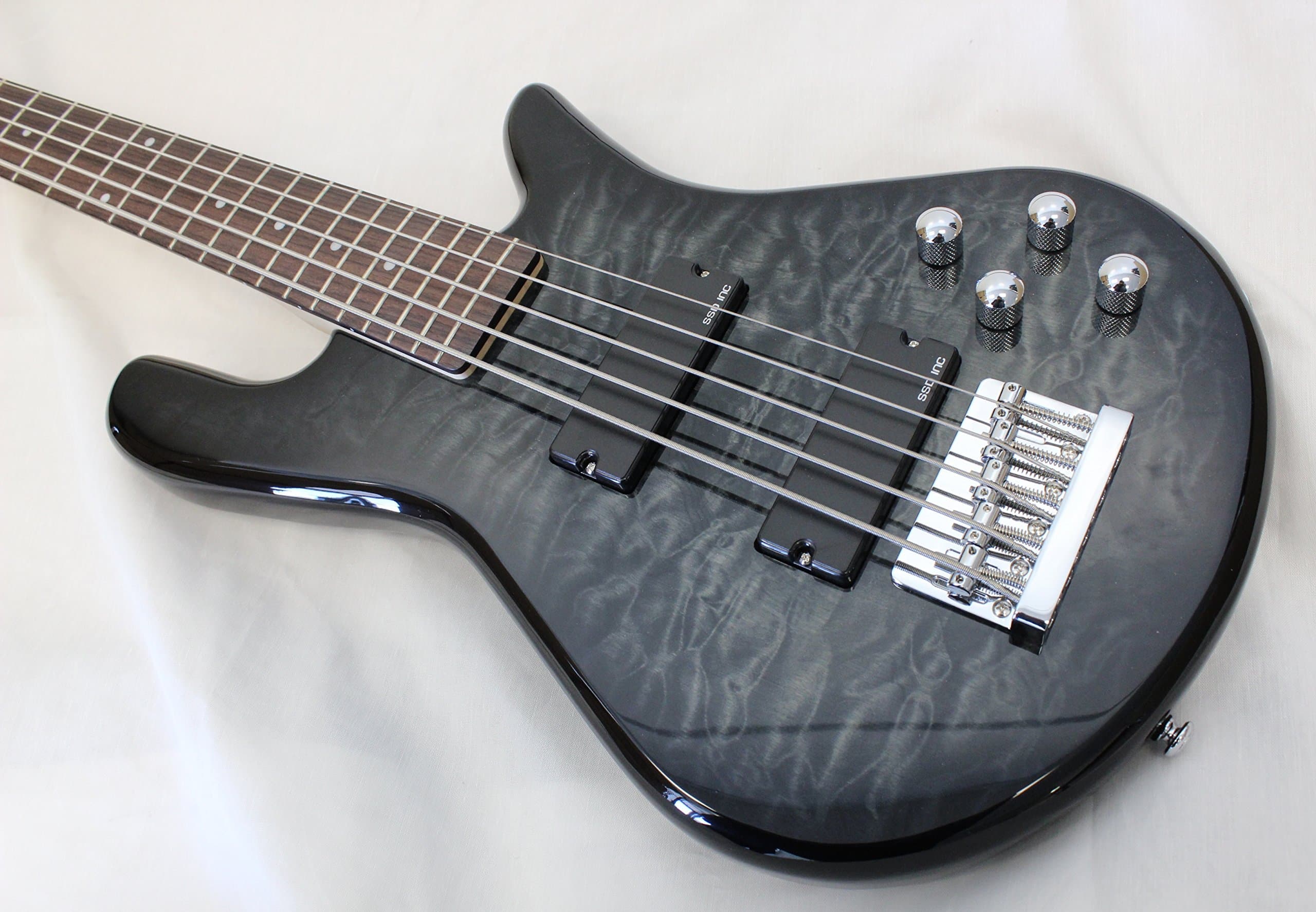 Spector Legend 5 Standard 5-String Bass Guitar (Black Stain Gloss)