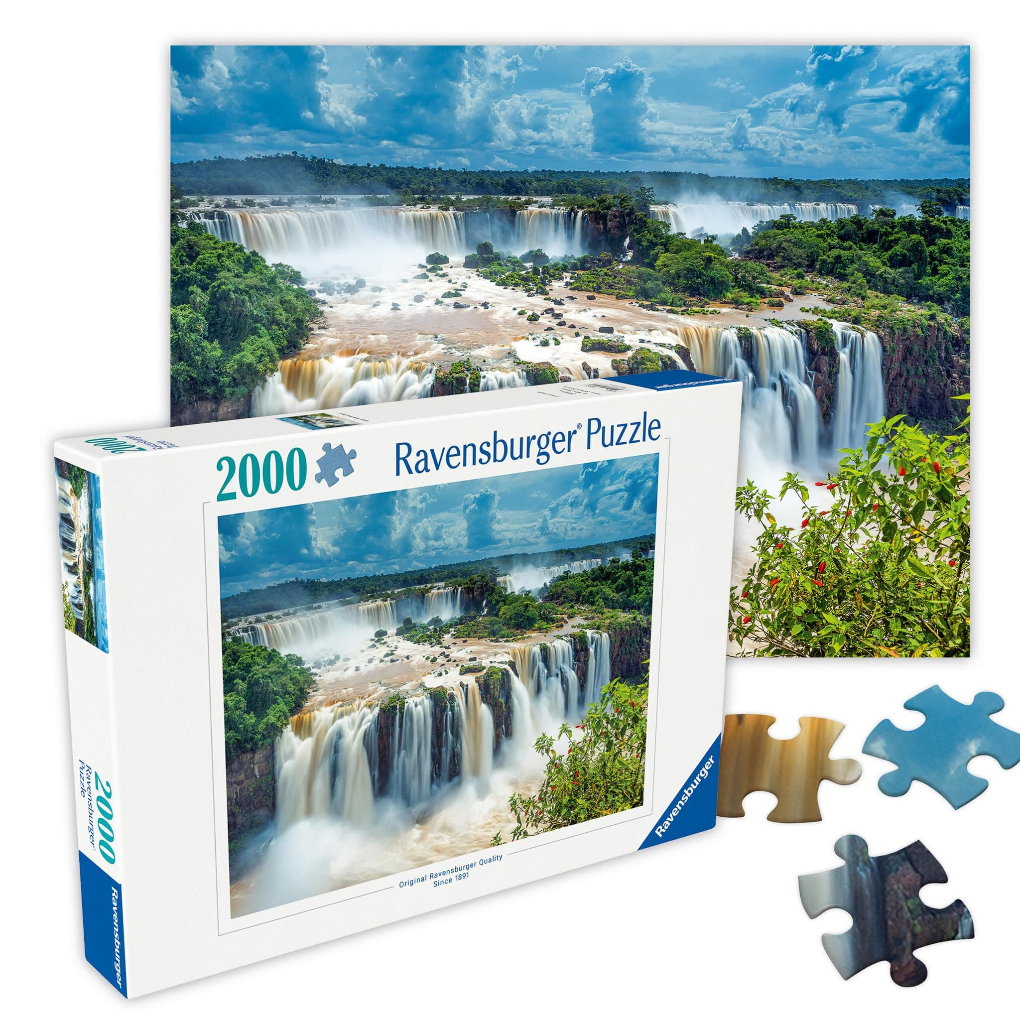 Ravensburger Waterfall 2000 Piece Jigsaw Puzzle for Adults & for Kids Age 12 and Up