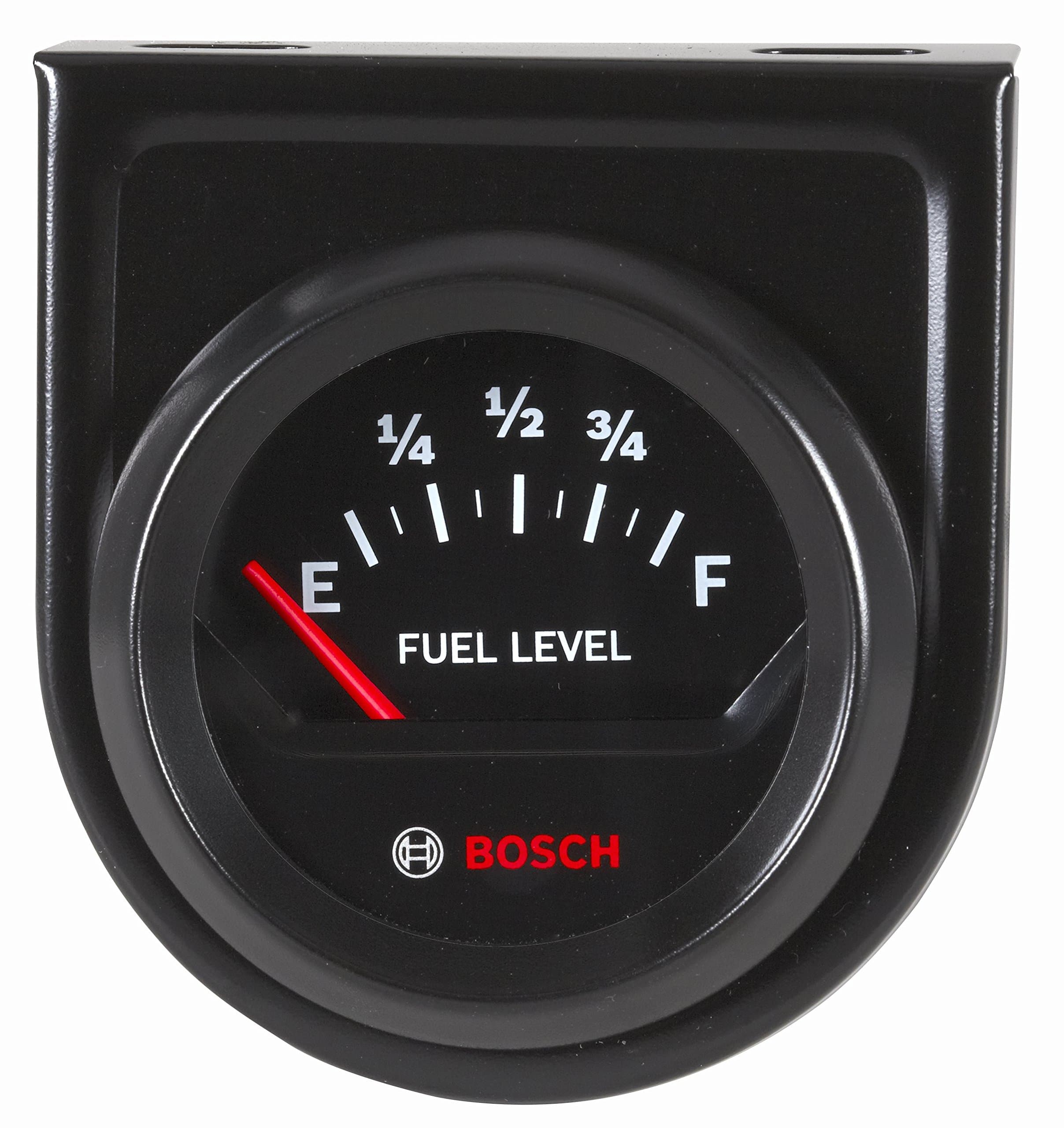 SP0F000056 Style Line 2" Fuel Level Gauge - Electric (Black Dial Face, Black Bezel)