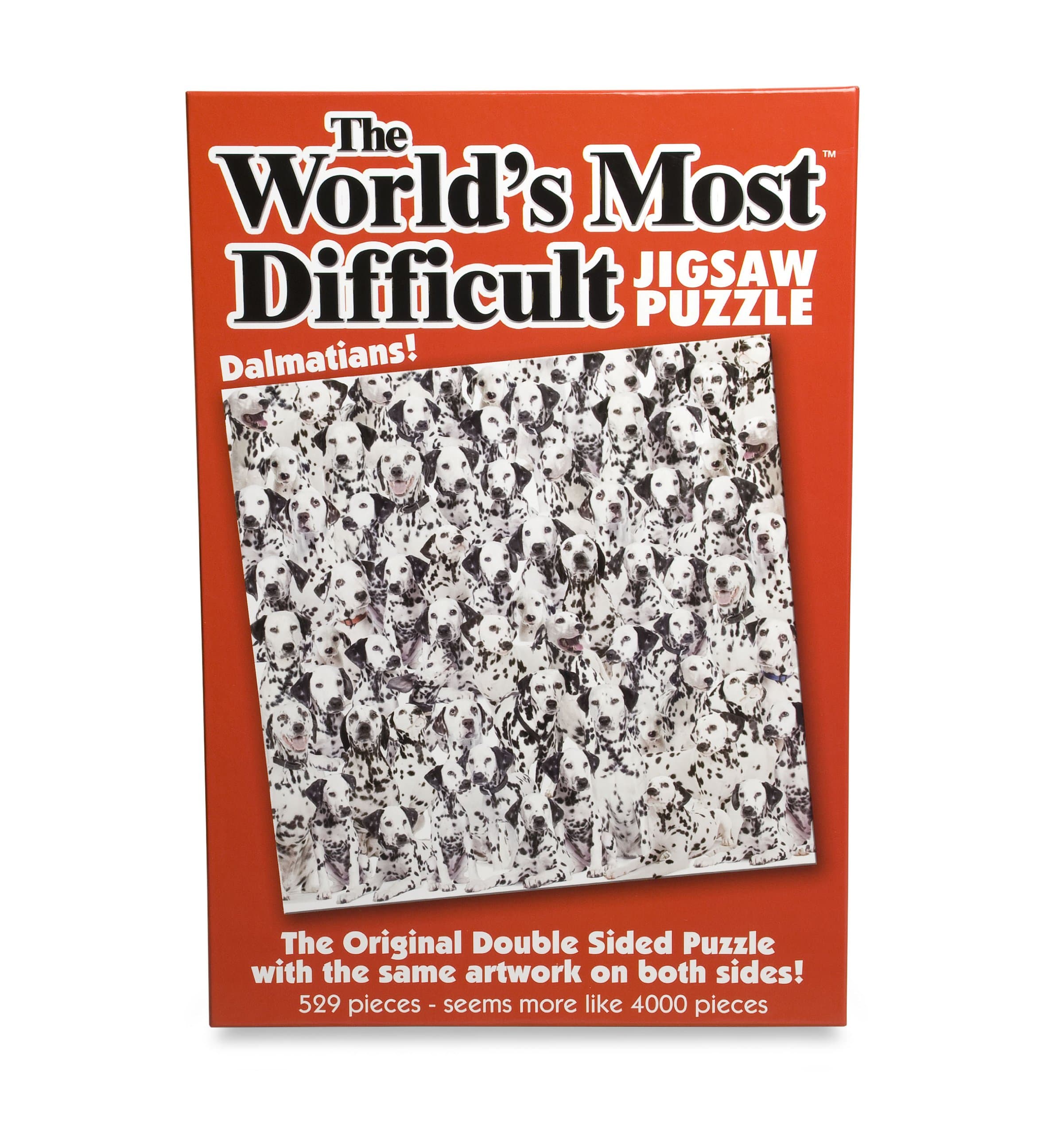 Paul Lamond Games Worlds Most Difficult Jigsaw Puzzle Dalmatians, white and black