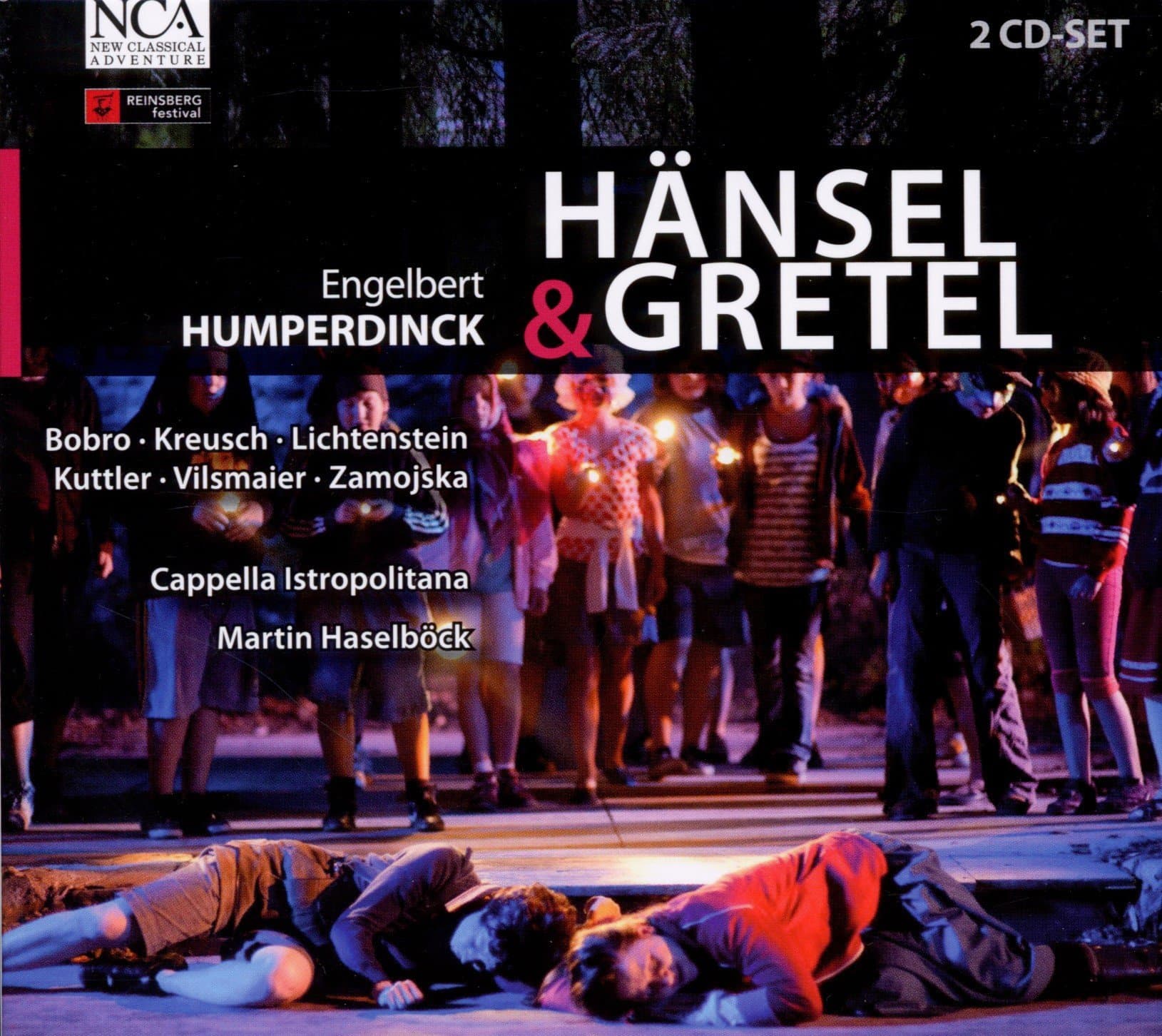 HUMPERDINCK: Hänsel & Gretel / Haselböck, Aleksandra Zamojska (Soprano), Irmgard Vilsmaier (Soprano), Susan Kreusch (Mezzo Soprano), Bernarda Bobro (Soprano), Klaus Kuttler (Baritone), Romelia Lichtenstein (Soprano), Capella Istropolitana