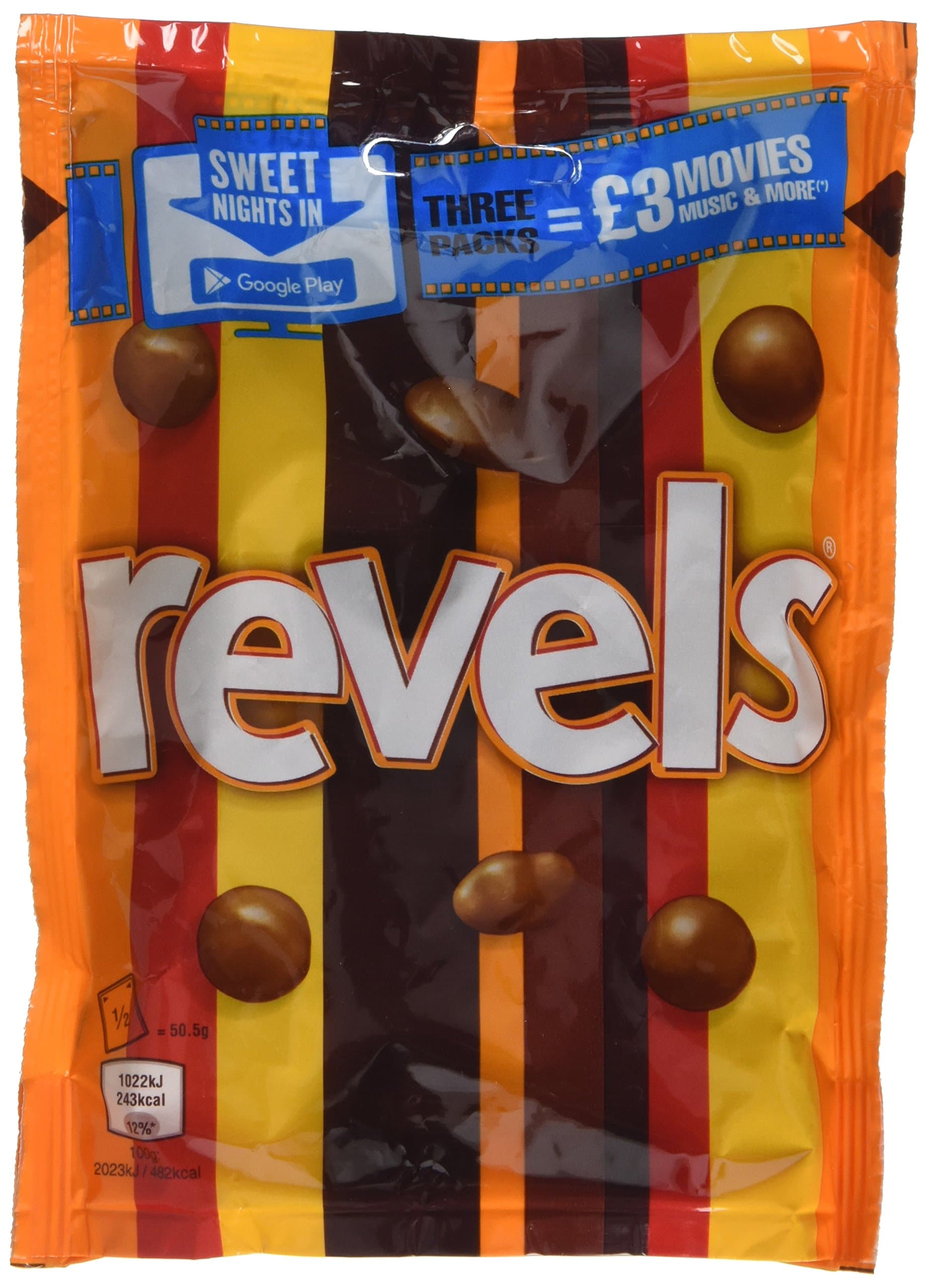 RevelsChocolate Pouch, 101 g